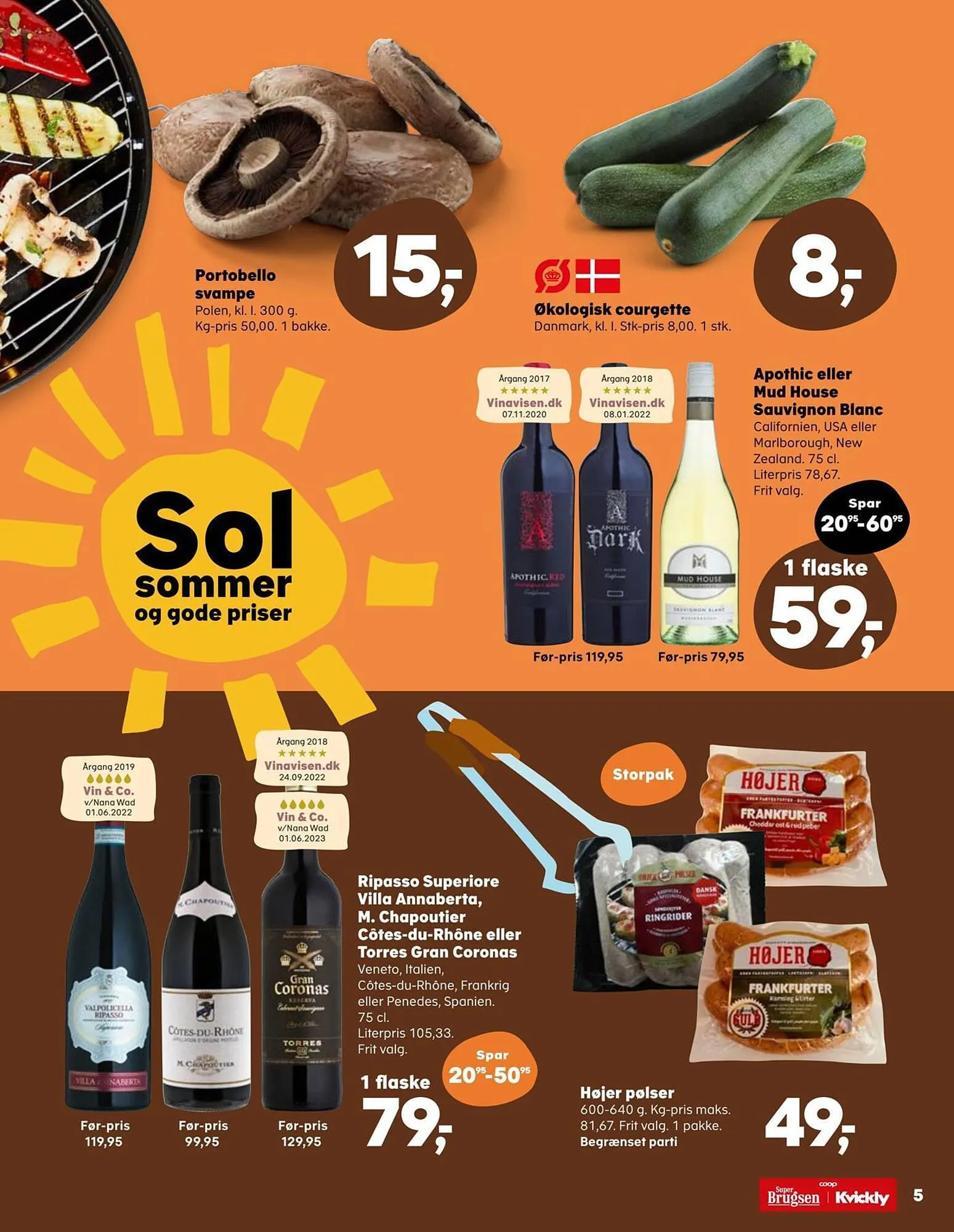 SuperBrugsen tilbudsavis Gyldig indtil 6. juli - 20. juli 2023 - tilbudsavis side 5