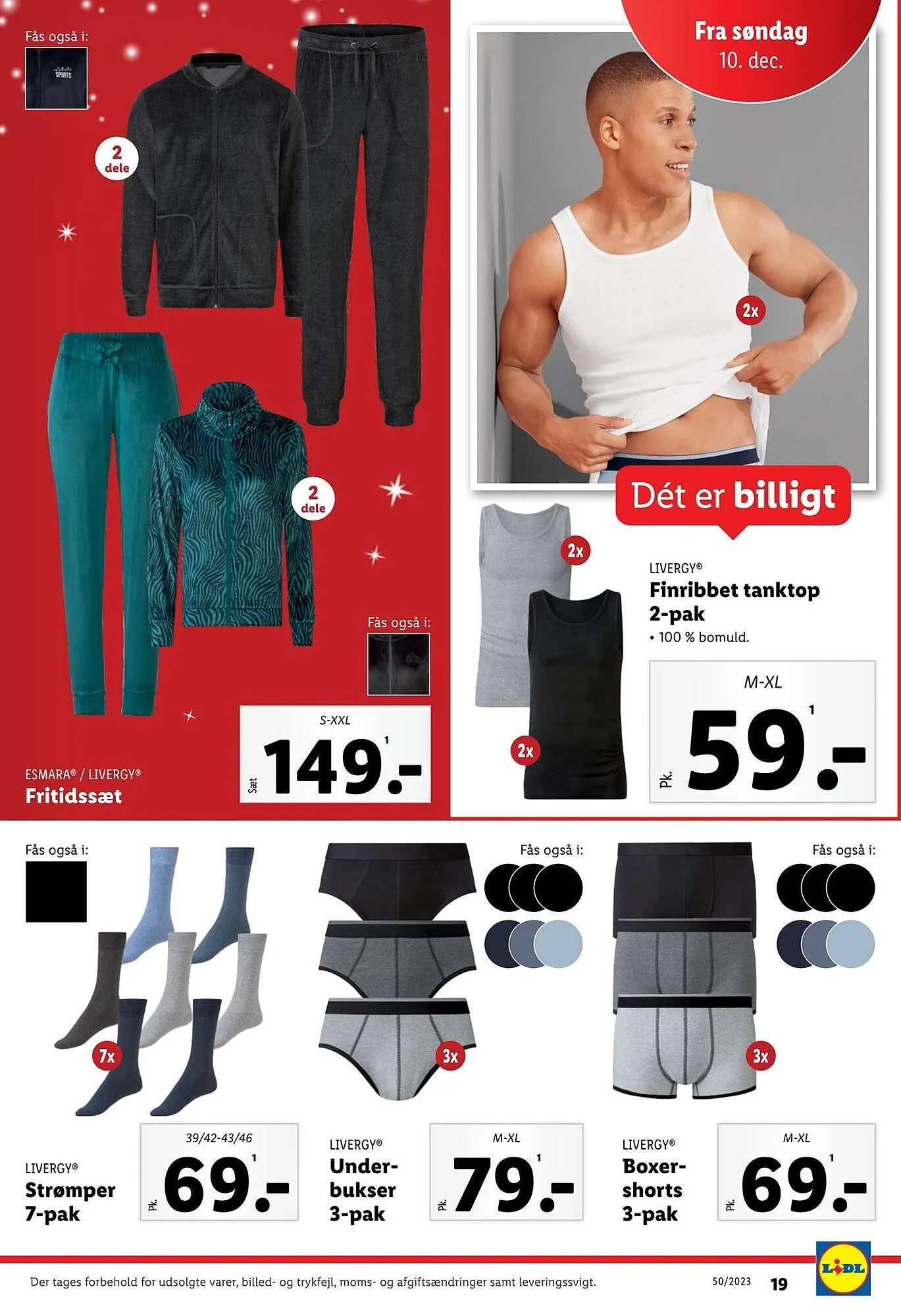 Lidl tilbudsavis Gyldig indtil 9. december - 16. december 2023 - tilbudsavis side 19