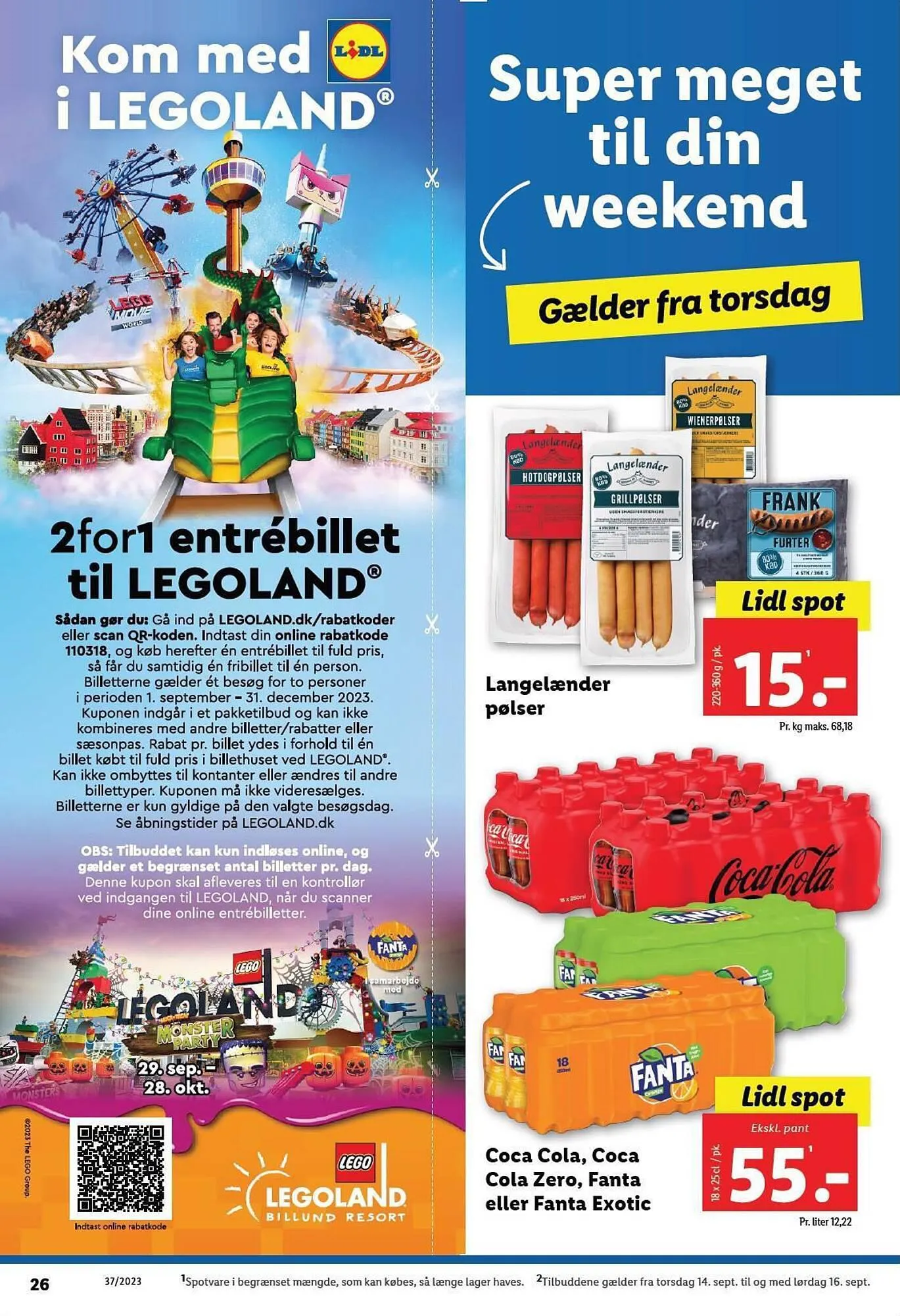 Lidl tilbudsavis Gyldig indtil 10. september - 16. september 2023 - tilbudsavis side 26