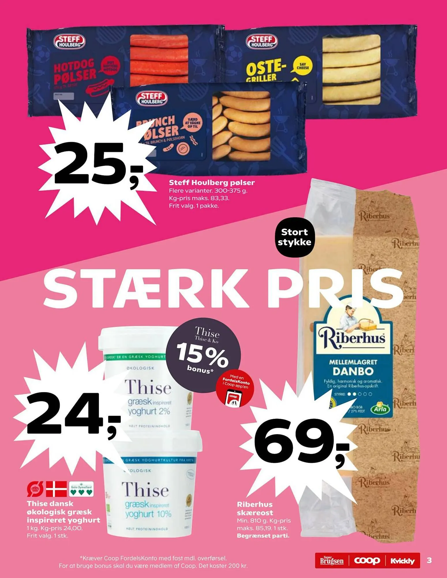SuperBrugsen tilbudsavis Gyldig indtil 11. april - 18. april 2024 - tilbudsavis side 3