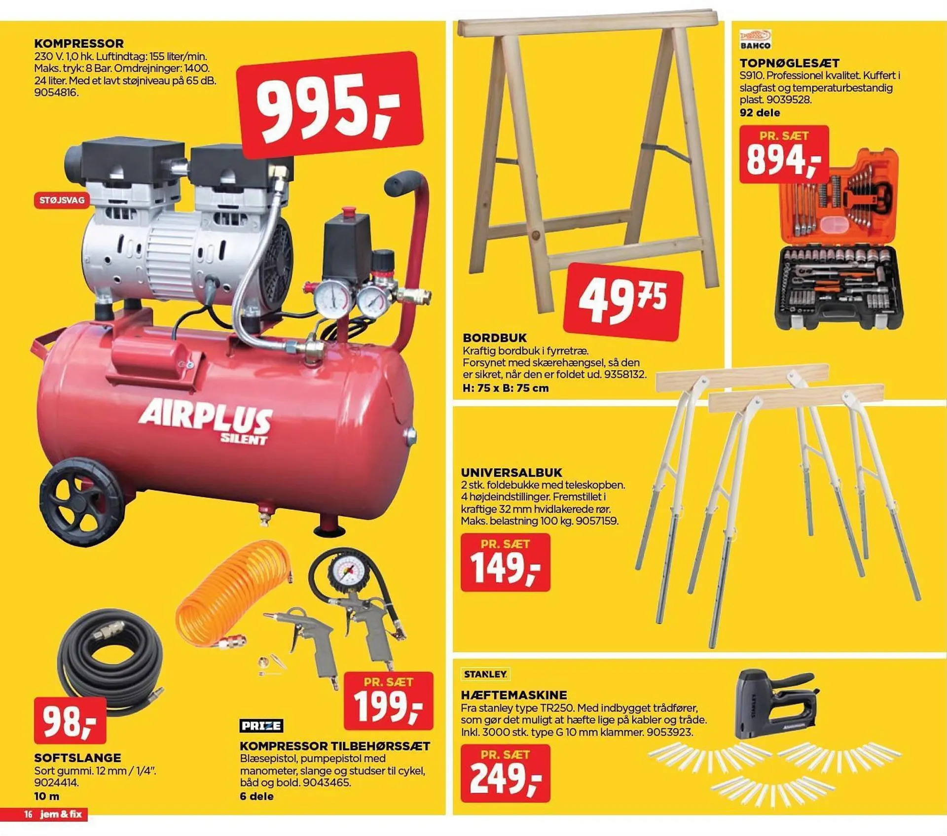 jem & fix tilbudsavis Gyldig indtil 27. august - 2. september 2023 - tilbudsavis side 16