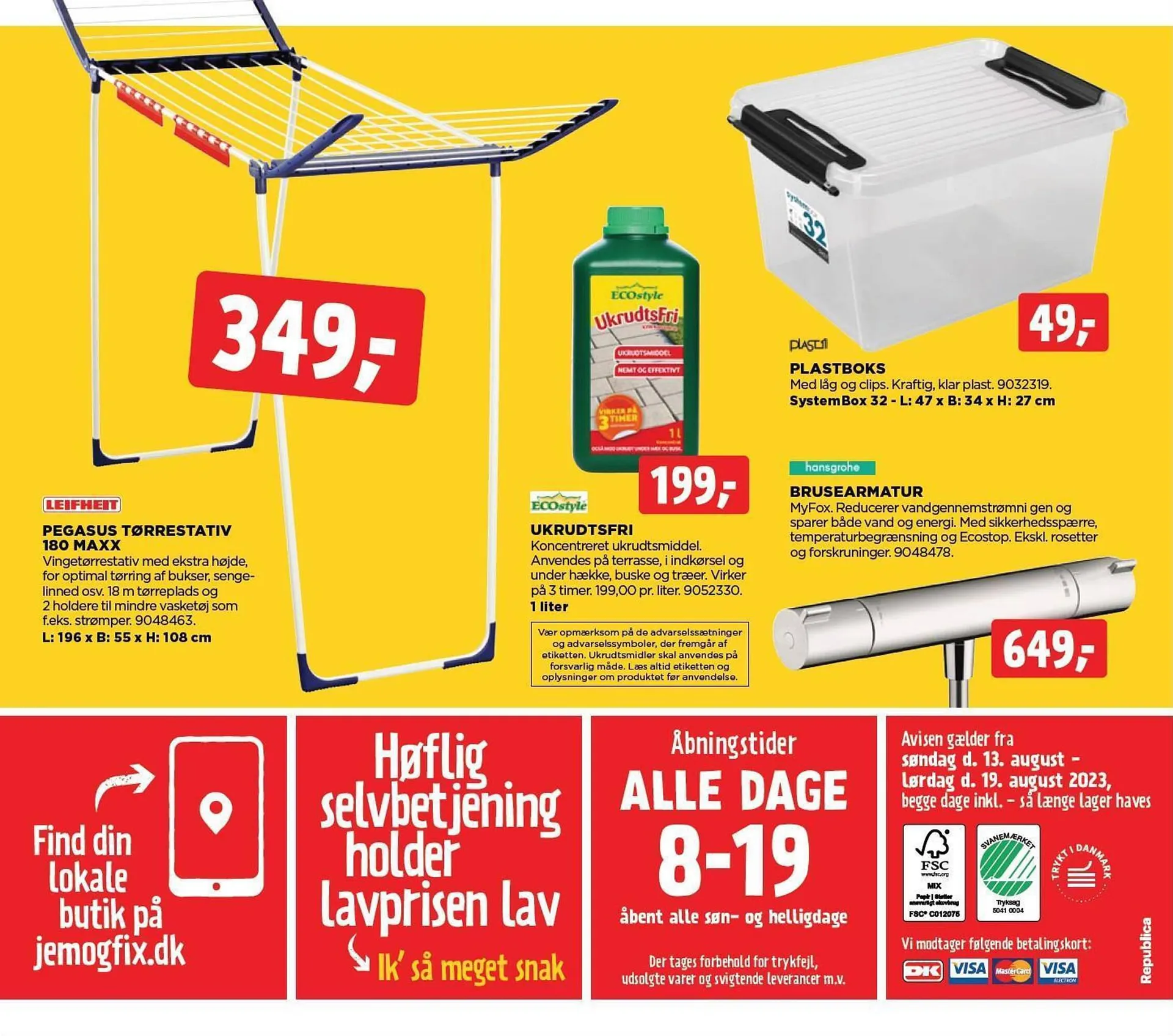 jem & fix tilbudsavis Gyldig indtil 13. august - 19. august 2023 - tilbudsavis side 24