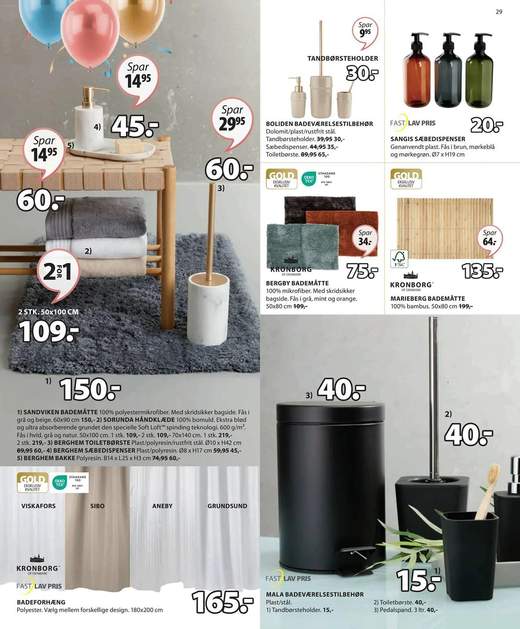 JYSK tilbudsavis Gyldig indtil 28. marts - 4. april 2024 - tilbudsavis side 29