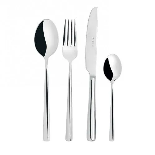 Bugatti Bestiksæt - Metropolis - Blank/mat