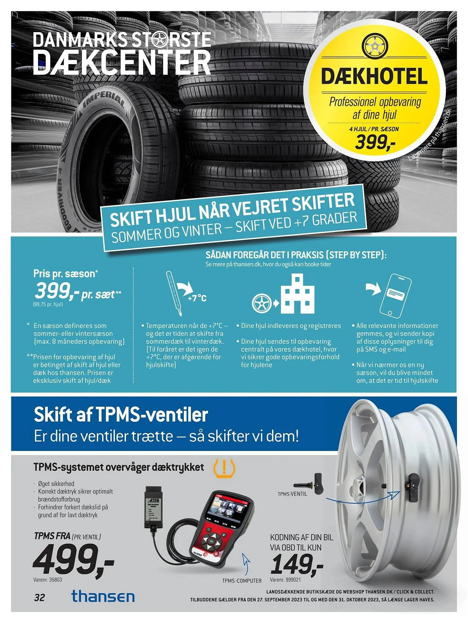 Thansen tilbudsavis Gyldig indtil 26. september - 31. oktober 2023 - tilbudsavis side 32