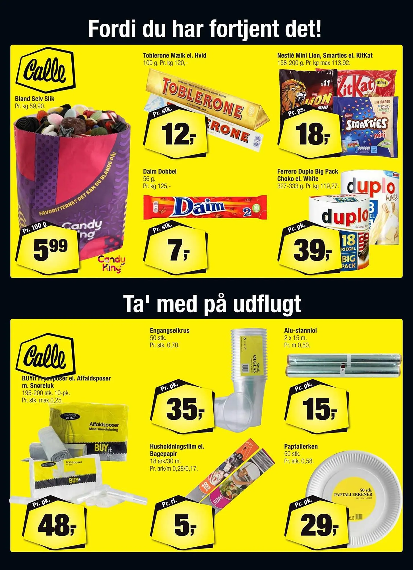 Calle tilbudsavis Gyldig indtil 8. august - 22. august 2023 - tilbudsavis side 26