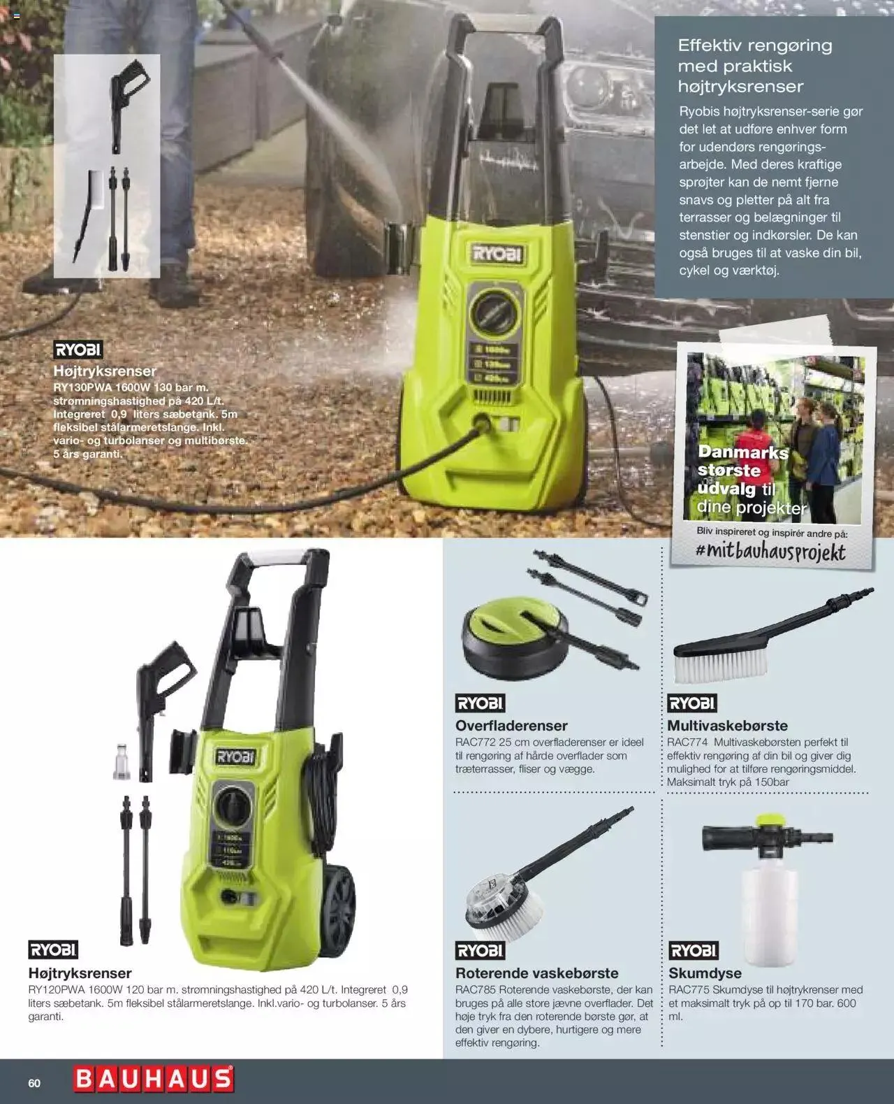 Bauhaus - El-værktøj og havemaskinemagasin Gyldig indtil 1. maj - 31. december 2023 - tilbudsavis side 60