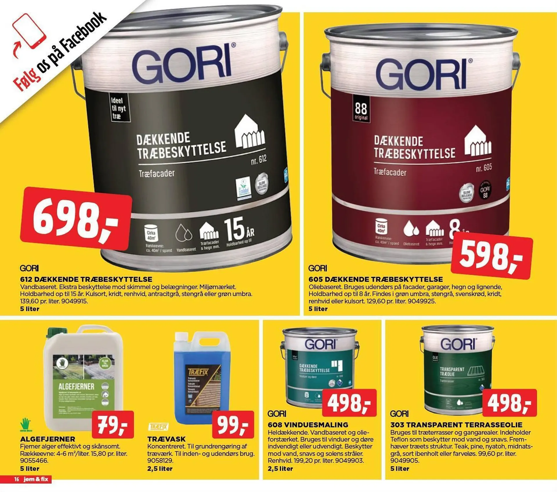 jem & fix tilbudsavis Gyldig indtil 6. august - 12. august 2023 - tilbudsavis side 16