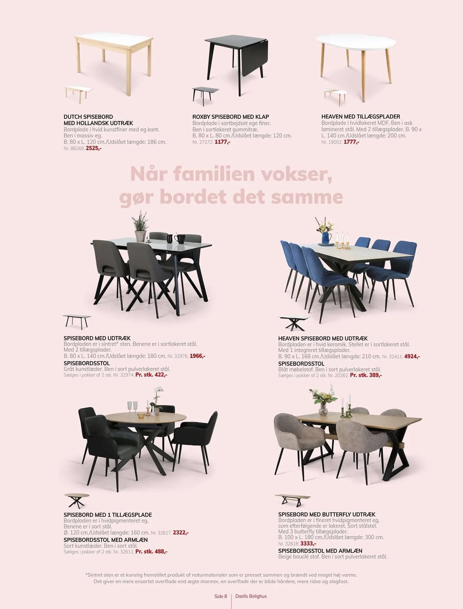 Daells Bolighus tilbudsavis Gyldig indtil 9. december - 26. maj 2025 - tilbudsavis side 8