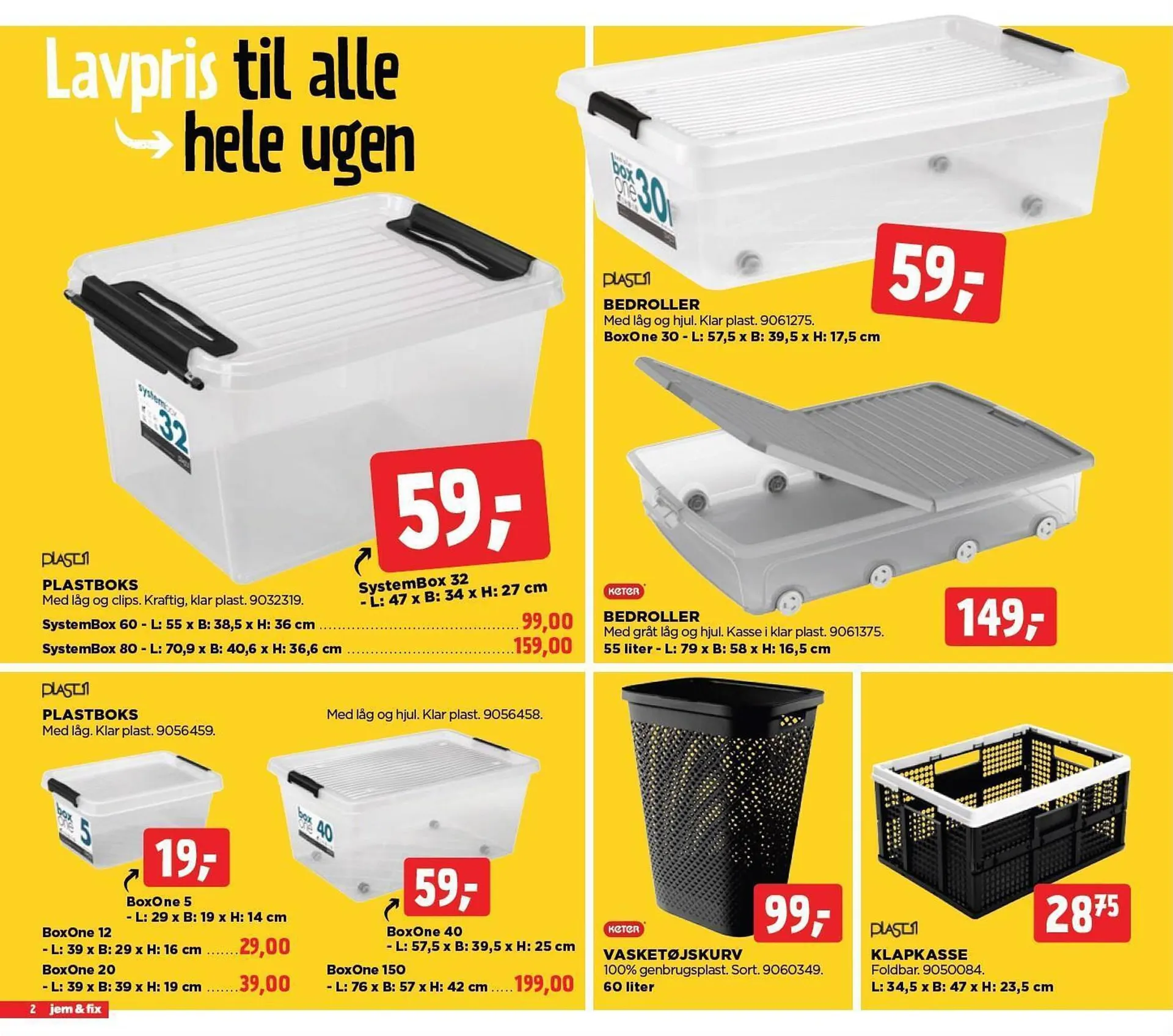 jem & fix tilbudsavis Gyldig indtil 3. september - 9. september 2023 - tilbudsavis side 2