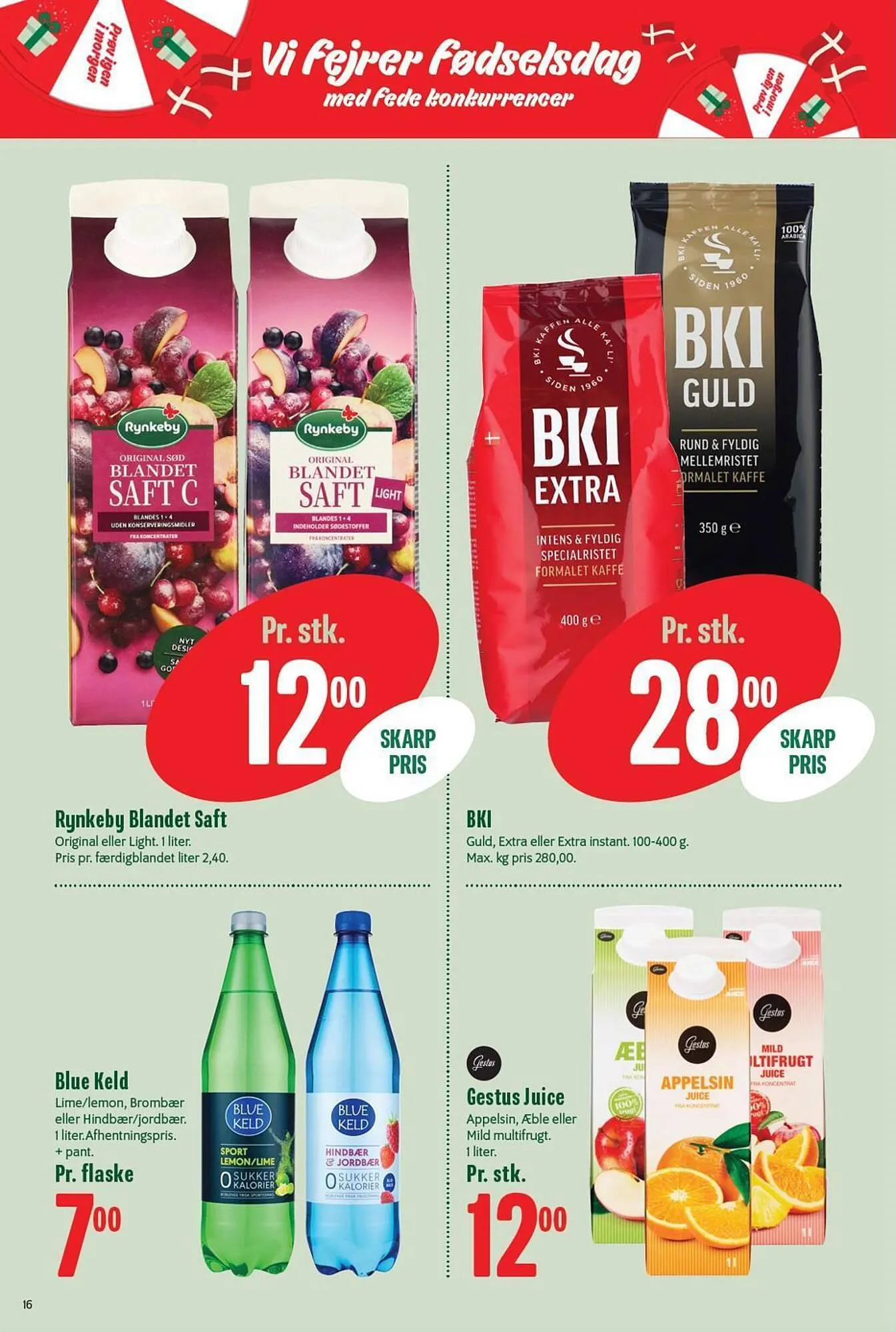 Min Købmand tilbudsavis Gyldig indtil 26. august - 1. september 2023 - tilbudsavis side 16