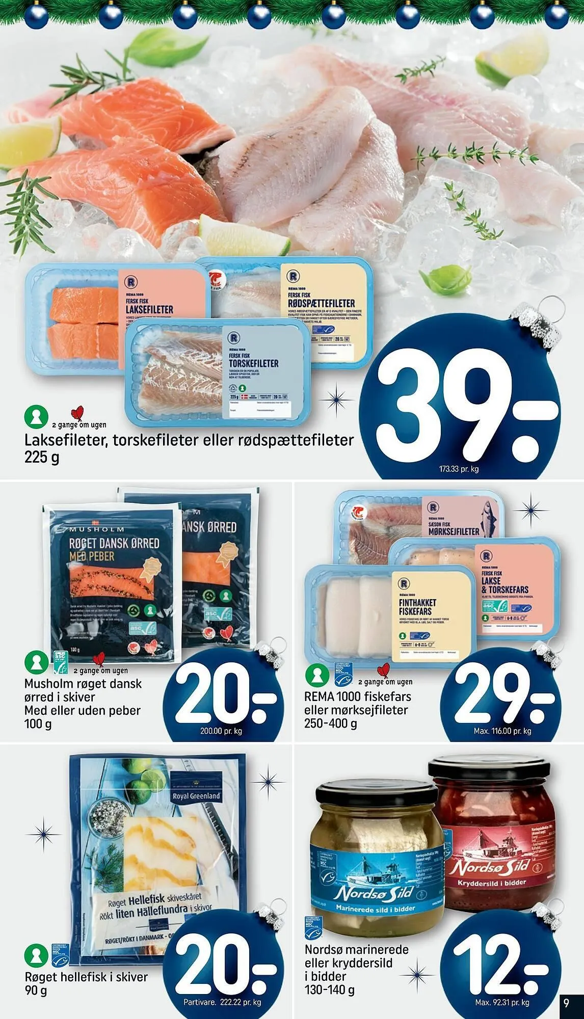 Rema 1000 tilbudsavis Gyldig indtil 9. december - 16. december 2023 - tilbudsavis side 9