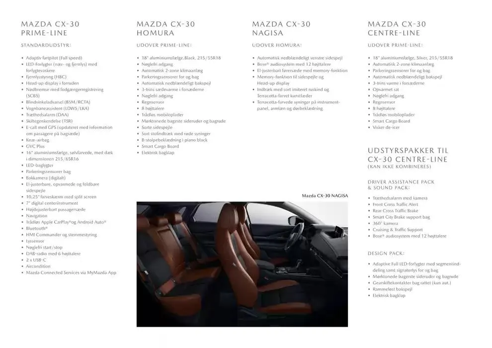 Mazda CX-30 ! Gyldig indtil 21. januar - 31. december 2025 - tilbudsavis side 4