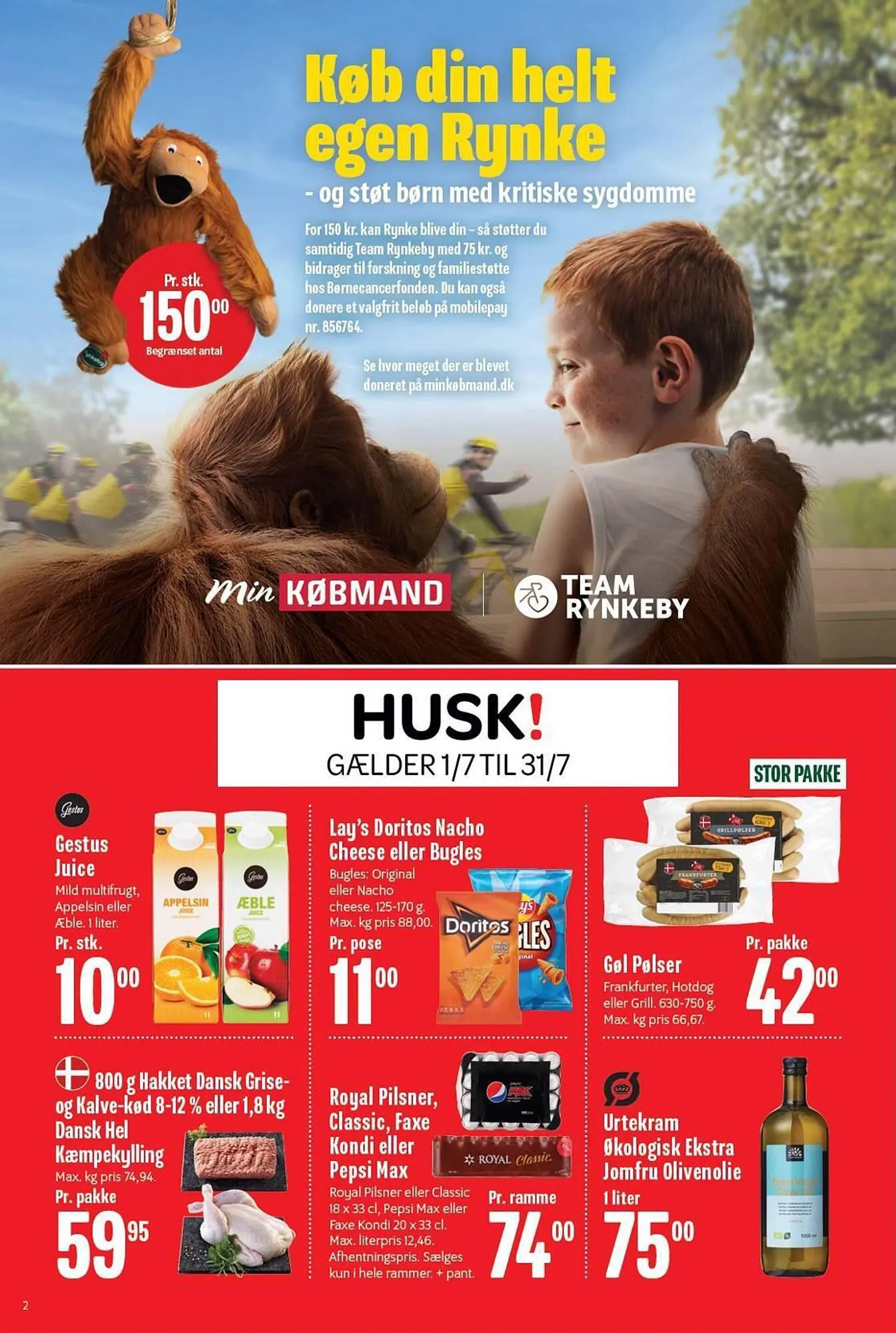 Min Købmand tilbudsavis Gyldig indtil 8. juli - 14. juli 2023 - tilbudsavis side 2