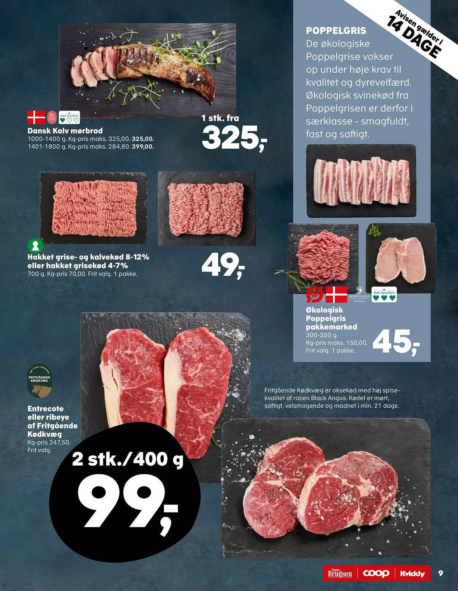 SuperBrugsen tilbudsavis Gyldig indtil 3. august - 17. august 2023 - tilbudsavis side 9
