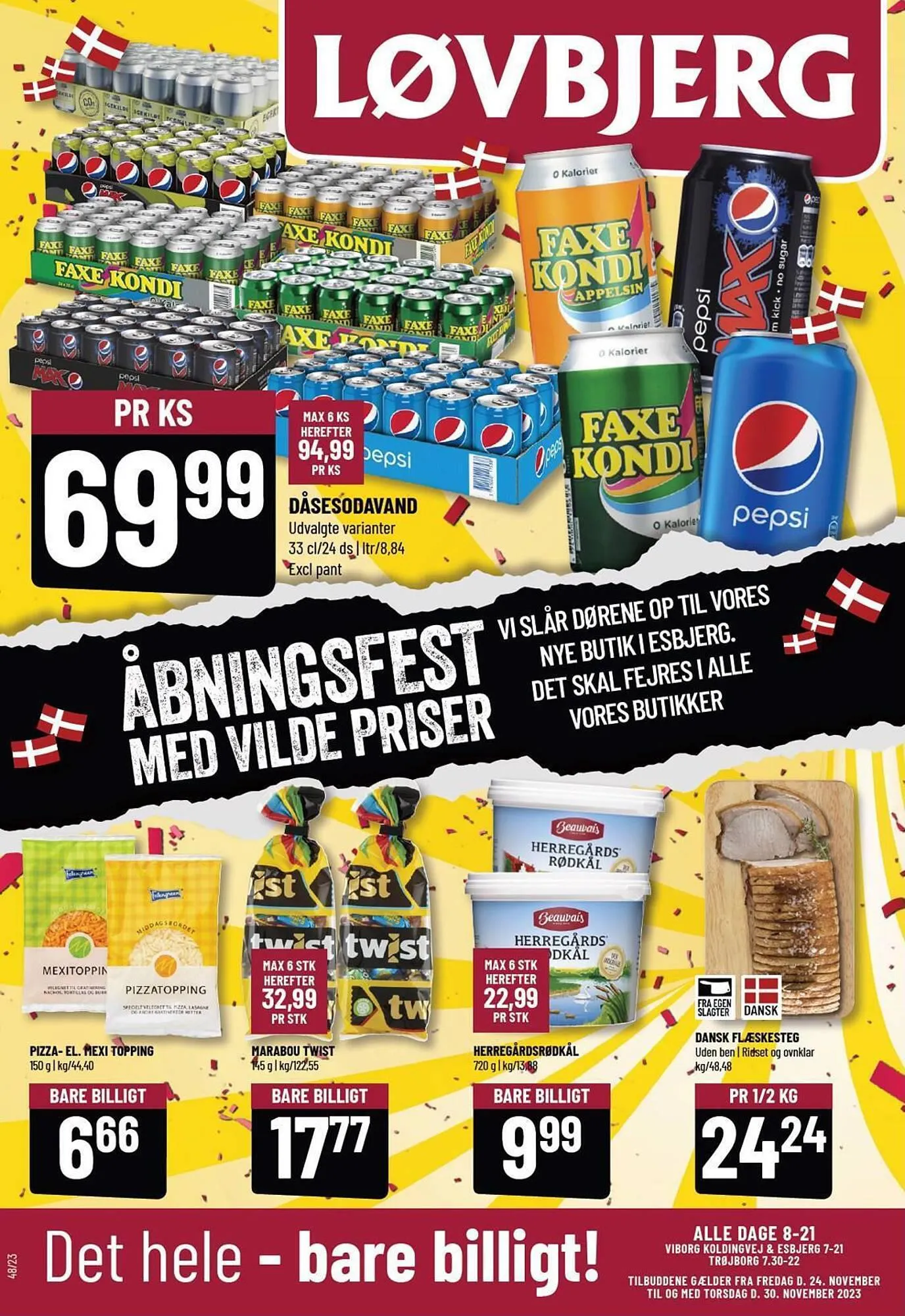 Løvbjerg tilbudsavis Gyldig indtil 24. november - 30. november 2023 - tilbudsavis side 1