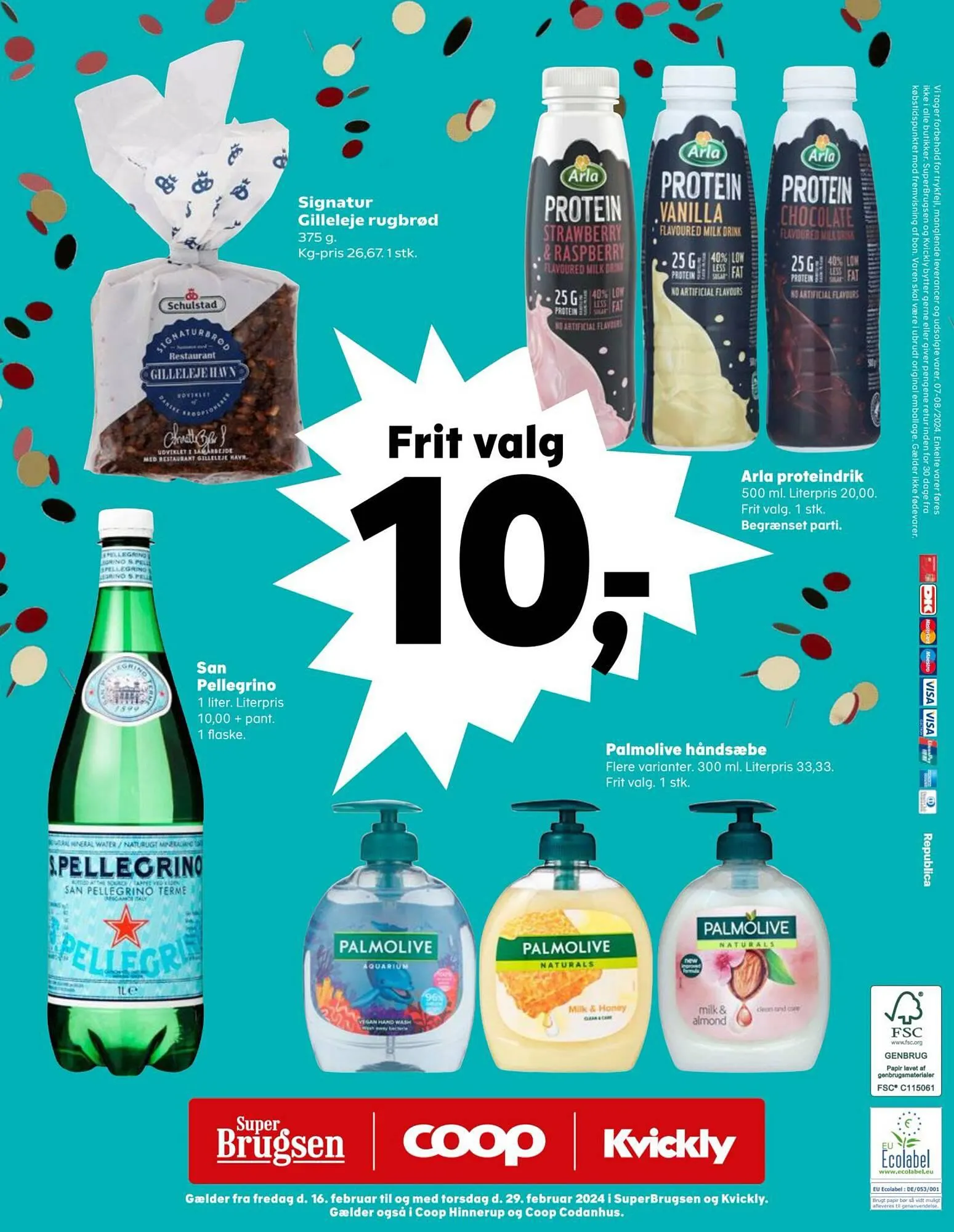 SuperBrugsen tilbudsavis Gyldig indtil 15. februar - 29. februar 2024 - tilbudsavis side 32