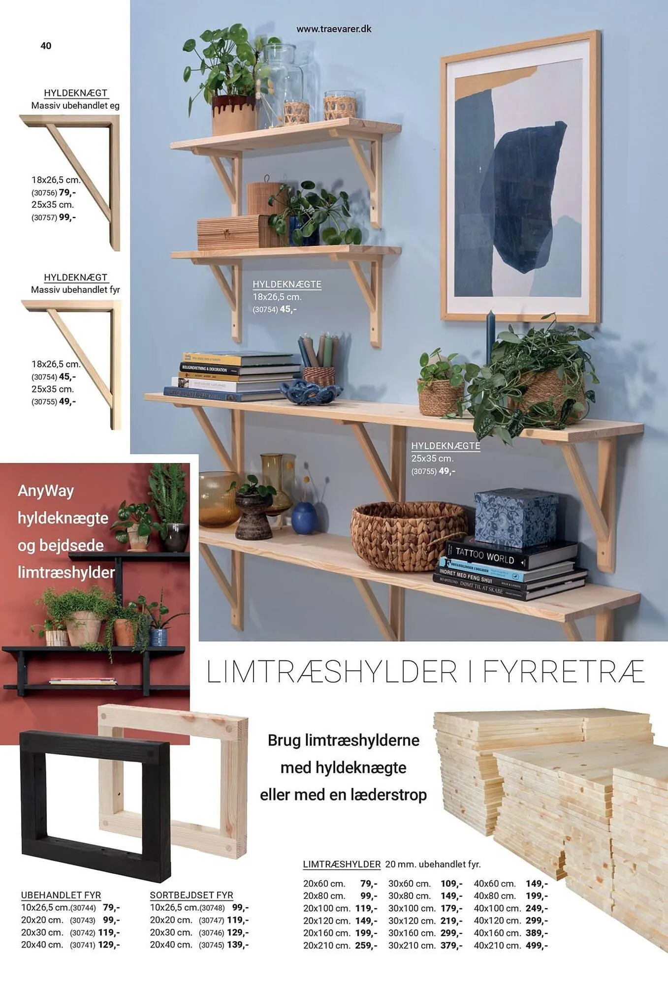Trævarefabrikernes Udsalg tilbudsavis Gyldig indtil 18. januar - 31. december 2024 - tilbudsavis side 40