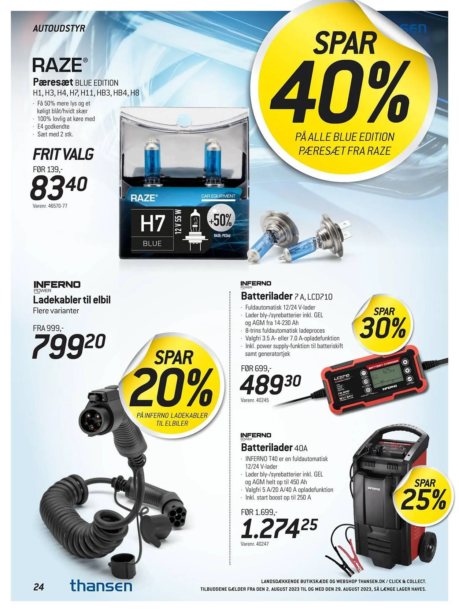 Thansen tilbudsavis Gyldig indtil 1. august - 29. august 2023 - tilbudsavis side 24