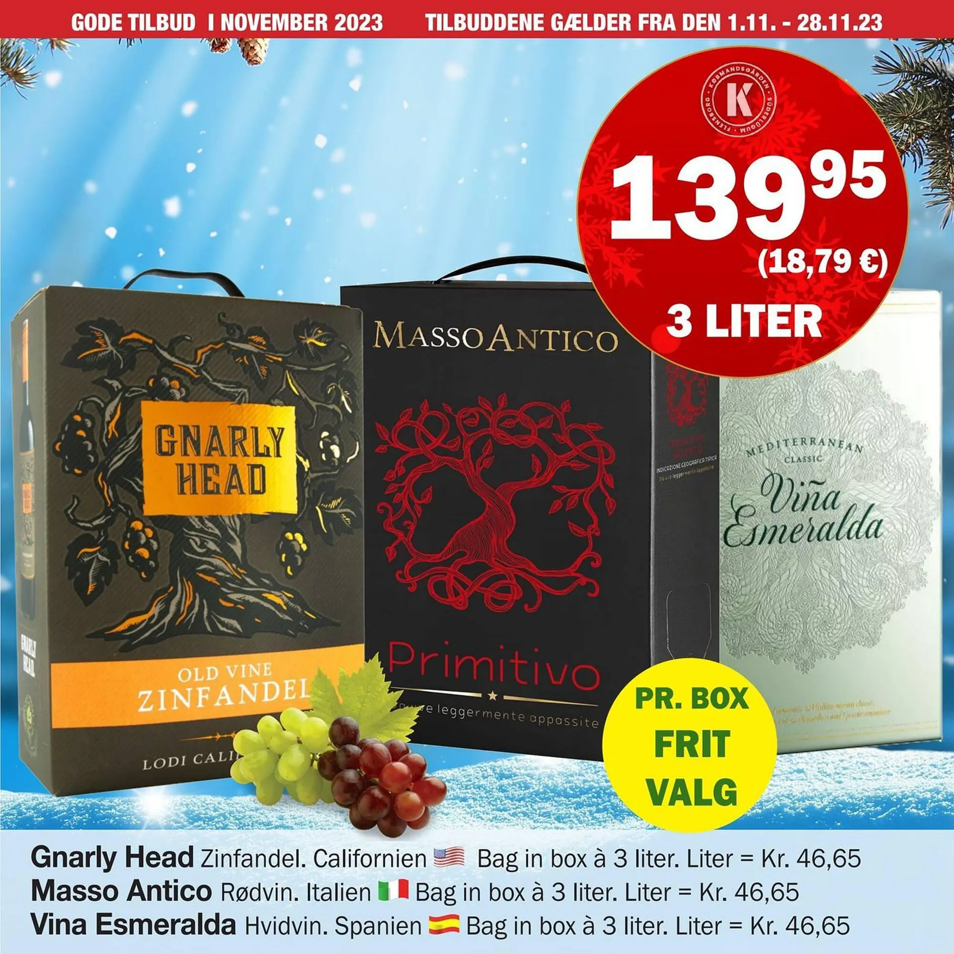 Købmandsgården tilbudsavis Gyldig indtil 31. oktober - 28. november 2023 - tilbudsavis side 23