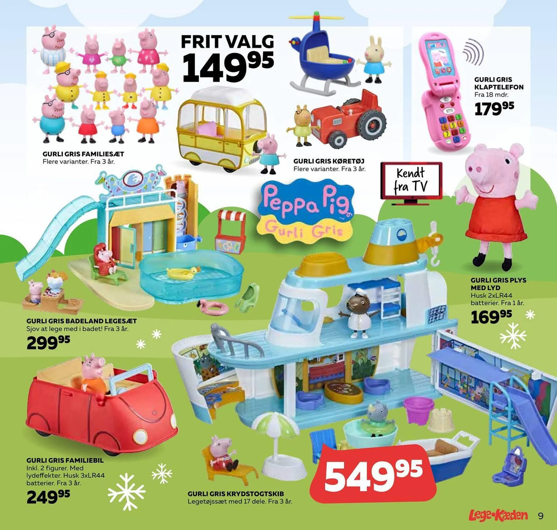 Legekæden tilbudsavis Gyldig indtil 22. oktober - 23. december 2023 - tilbudsavis side 9