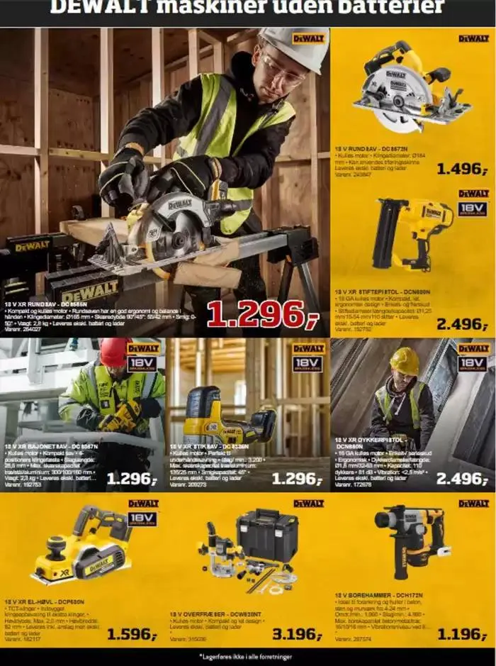 Elværktøj Avis Gyldig indtil 12. november - 12. januar 2025 - tilbudsavis side 18