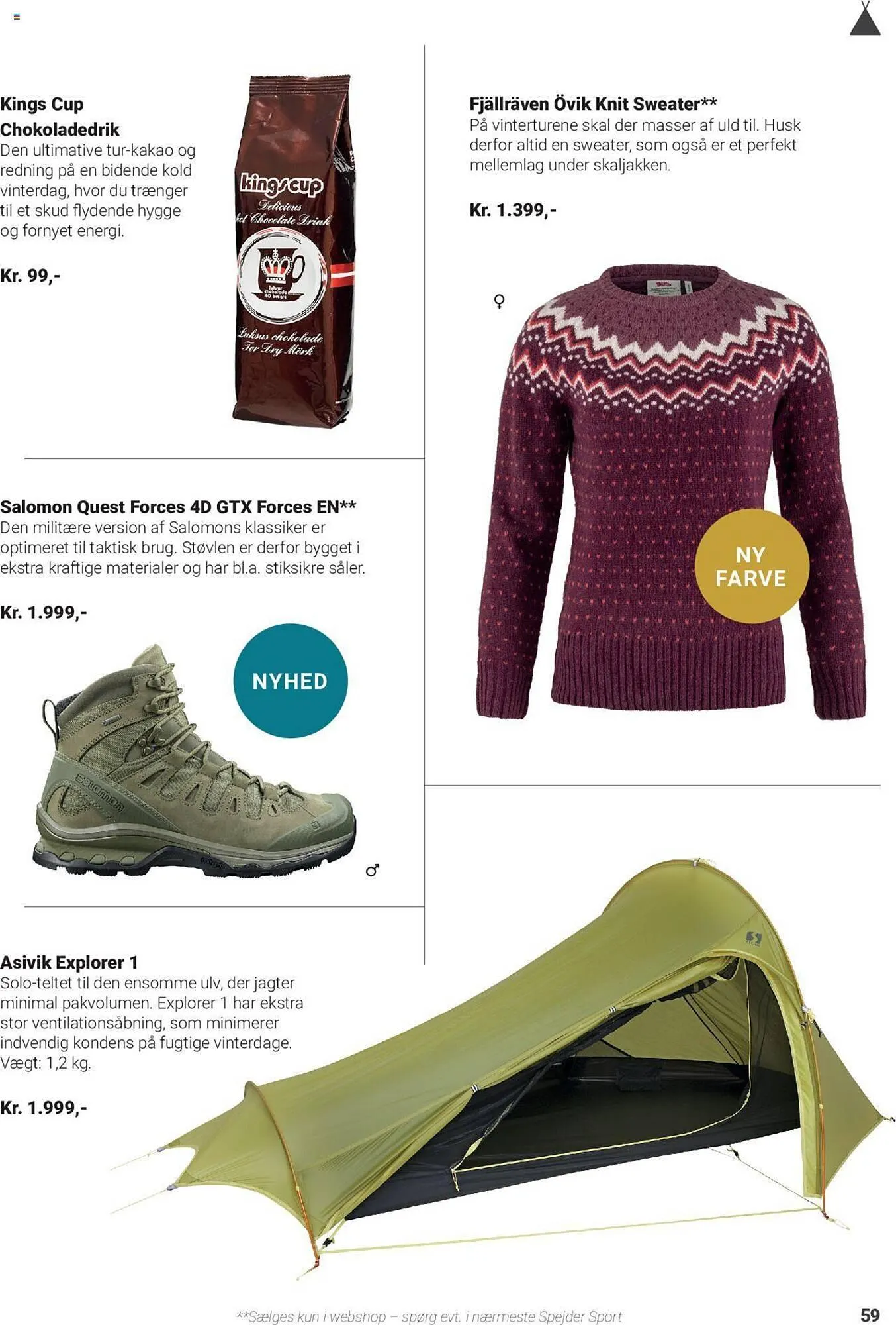 Spejder Sport tilbudsavis Gyldig indtil 28. august - 30. december 2023 - tilbudsavis side 59