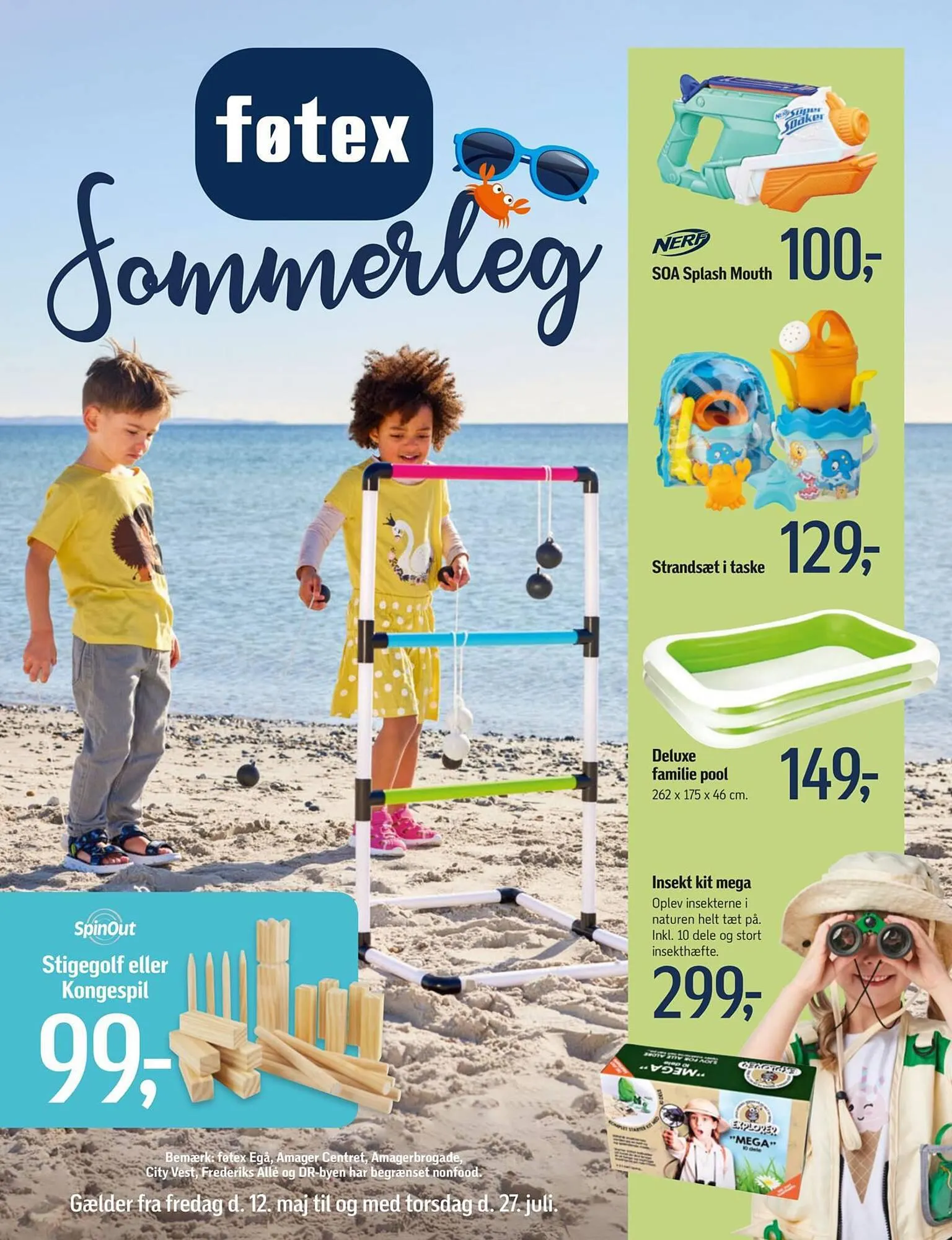 Føtex tilbudsavis Gyldig indtil 11. maj - 27. juli 2023 - tilbudsavis side 1