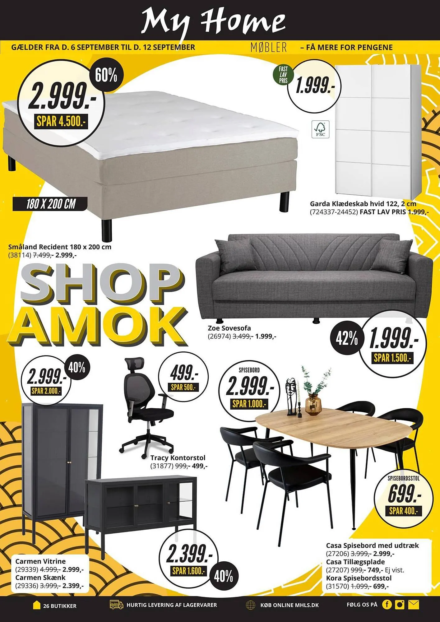 My Home tilbudsavis Gyldig indtil 7. september - 12. september 2023 - tilbudsavis side 1