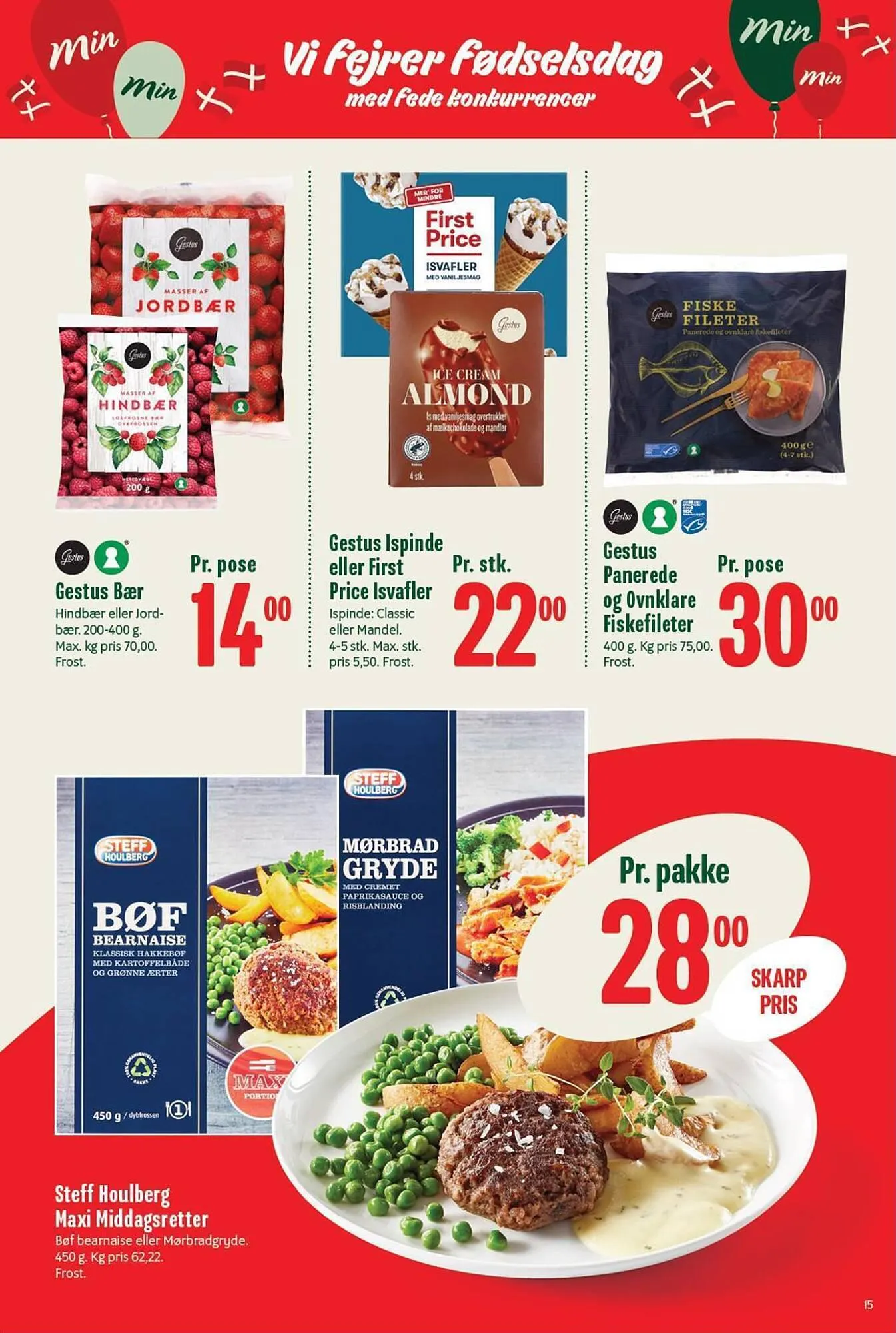 Min Købmand tilbudsavis Gyldig indtil 9. september - 15. september 2023 - tilbudsavis side 15