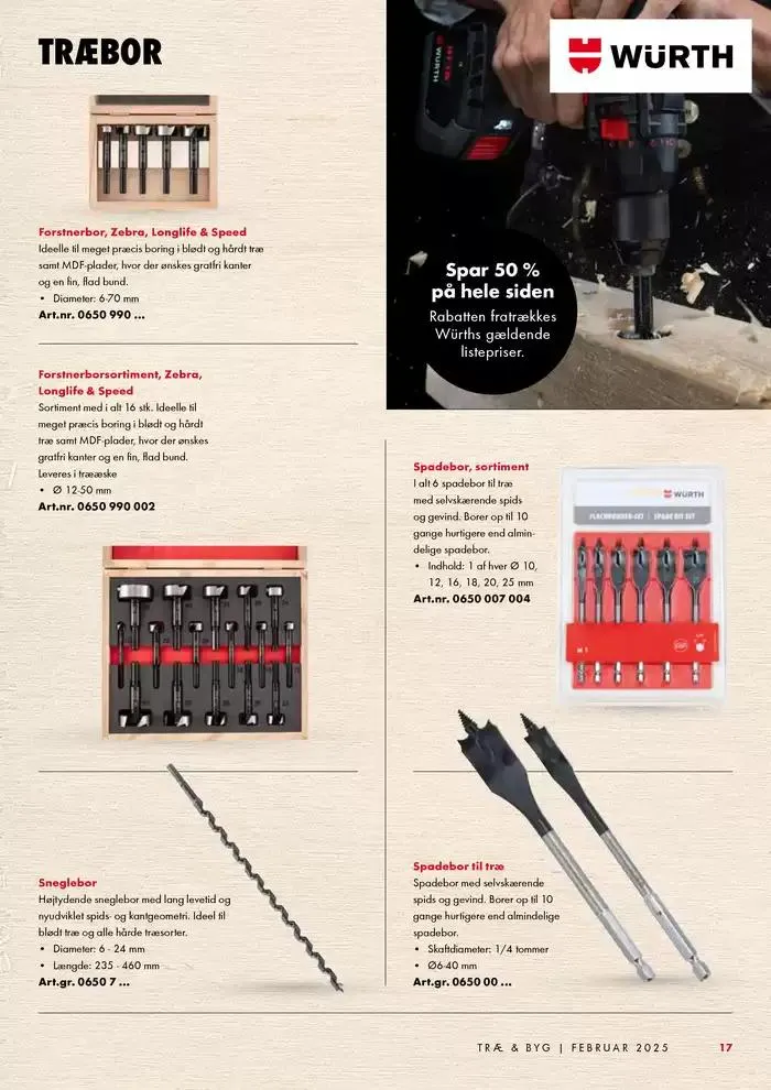 TRÆ & BYG Gyldig indtil 4. februar - 28. februar 2025 - tilbudsavis side 17