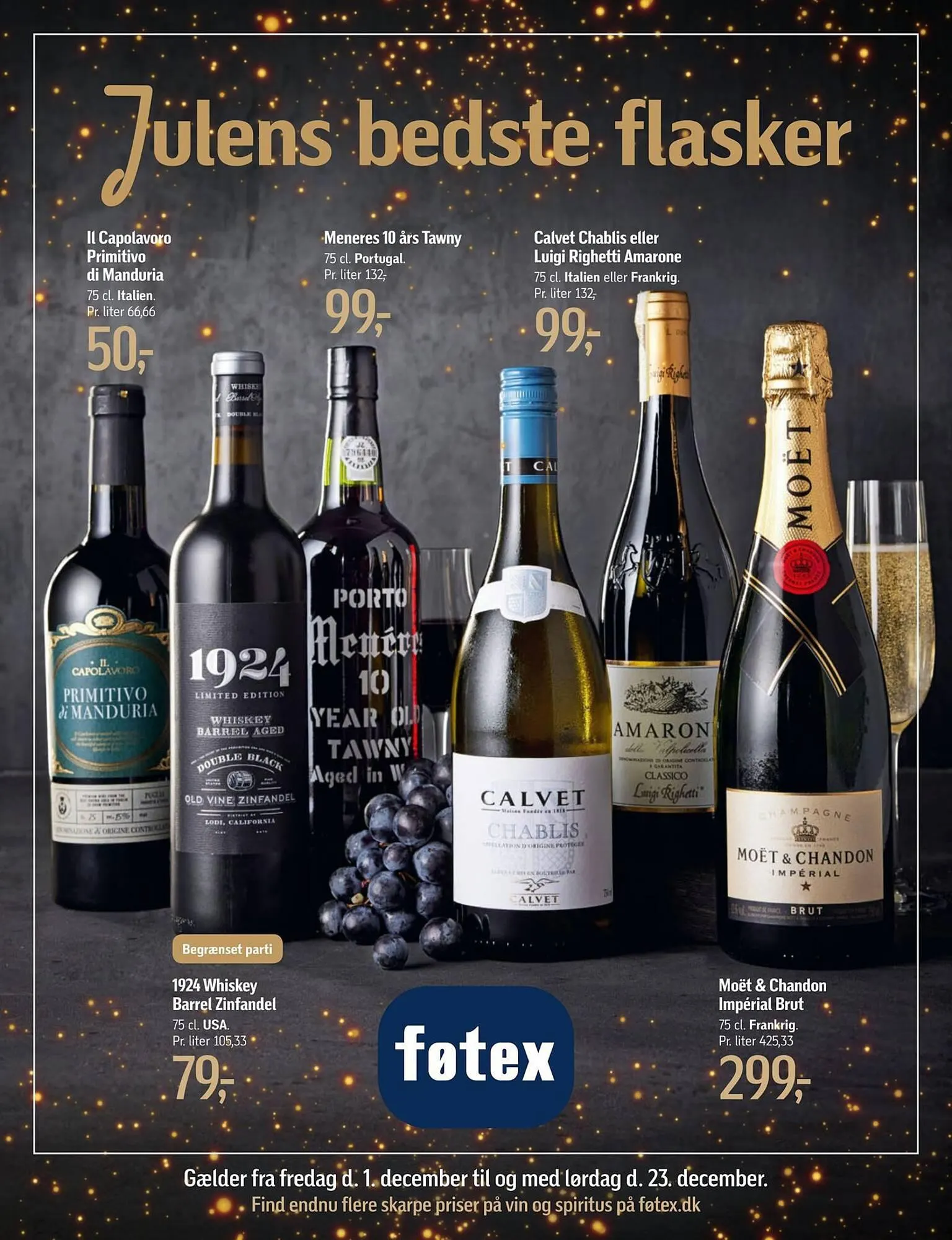 Føtex tilbudsavis Gyldig indtil 30. november - 23. december 2023 - tilbudsavis side 1