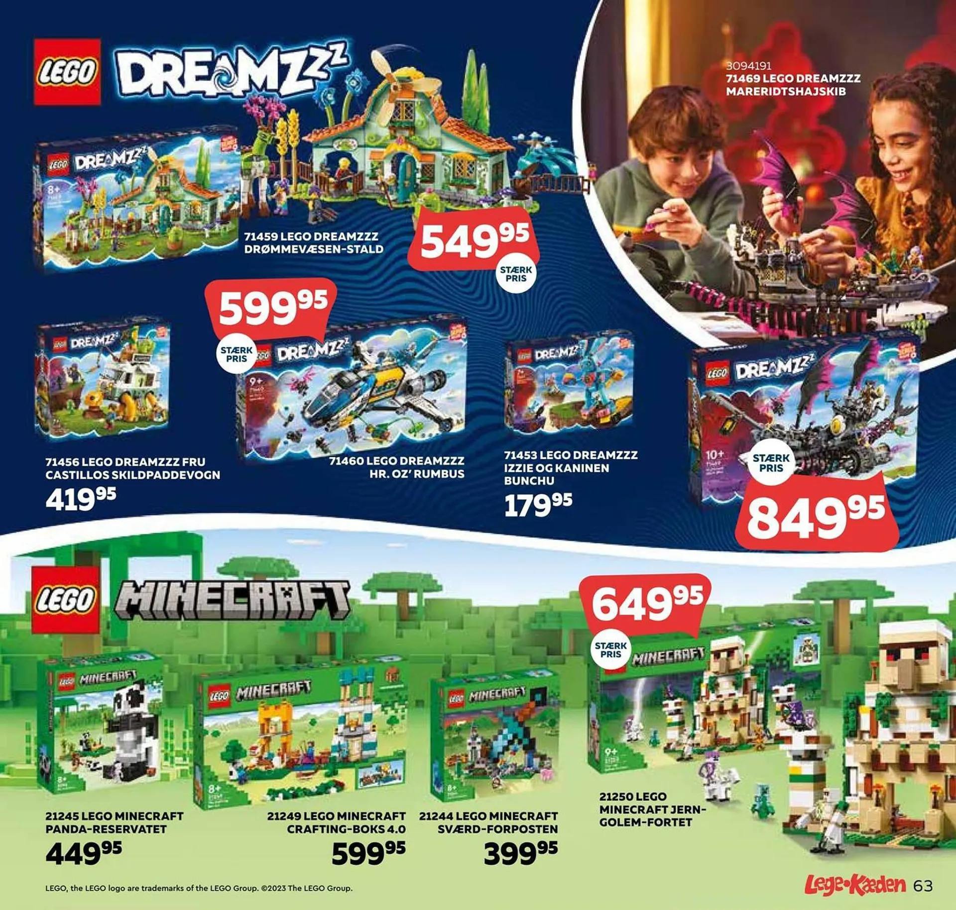 Legekæden tilbudsavis Gyldig indtil 22. oktober - 23. december 2023 - tilbudsavis side 63