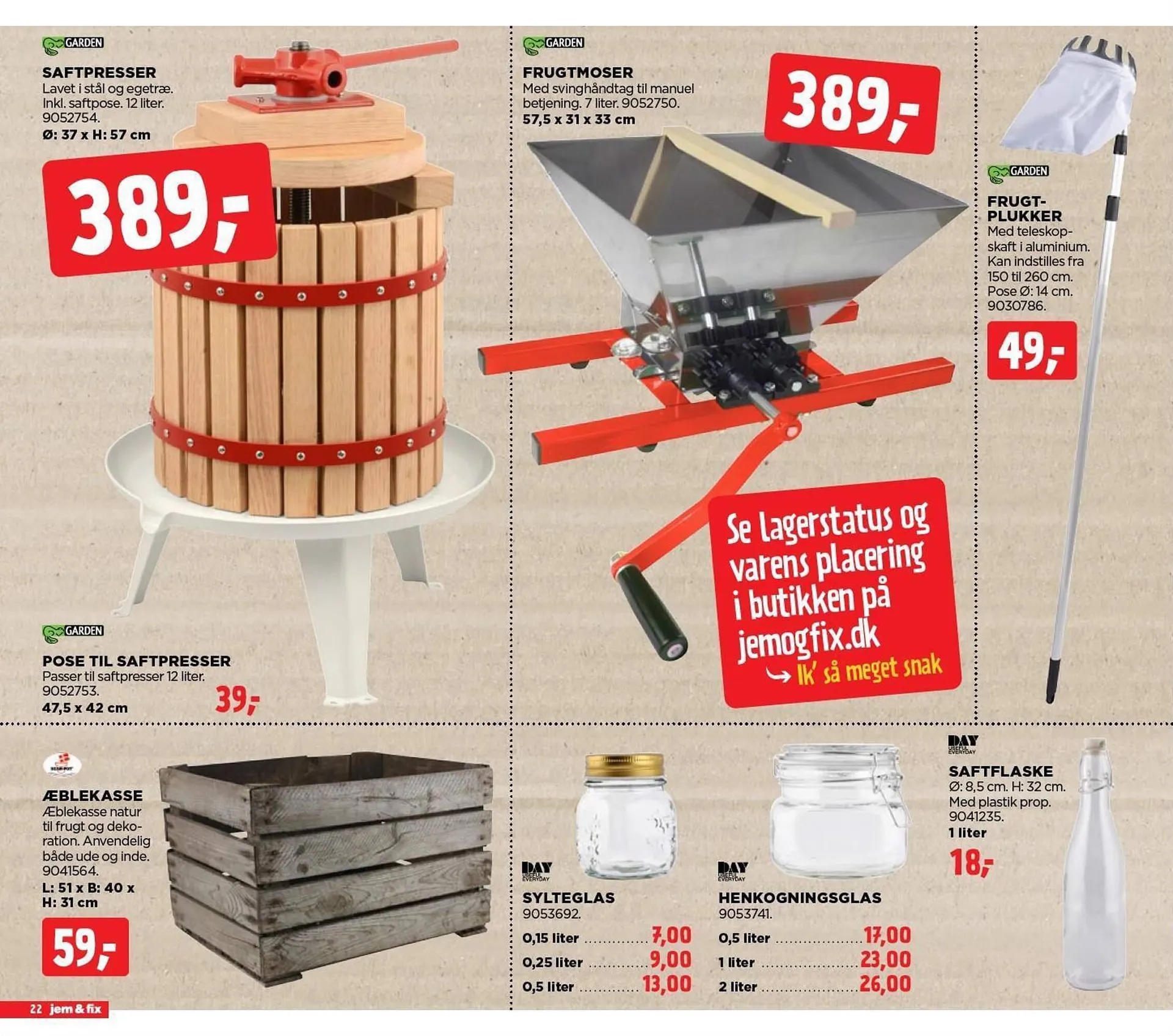 jem & fix tilbudsavis Gyldig indtil 10. september - 16. september 2023 - tilbudsavis side 22