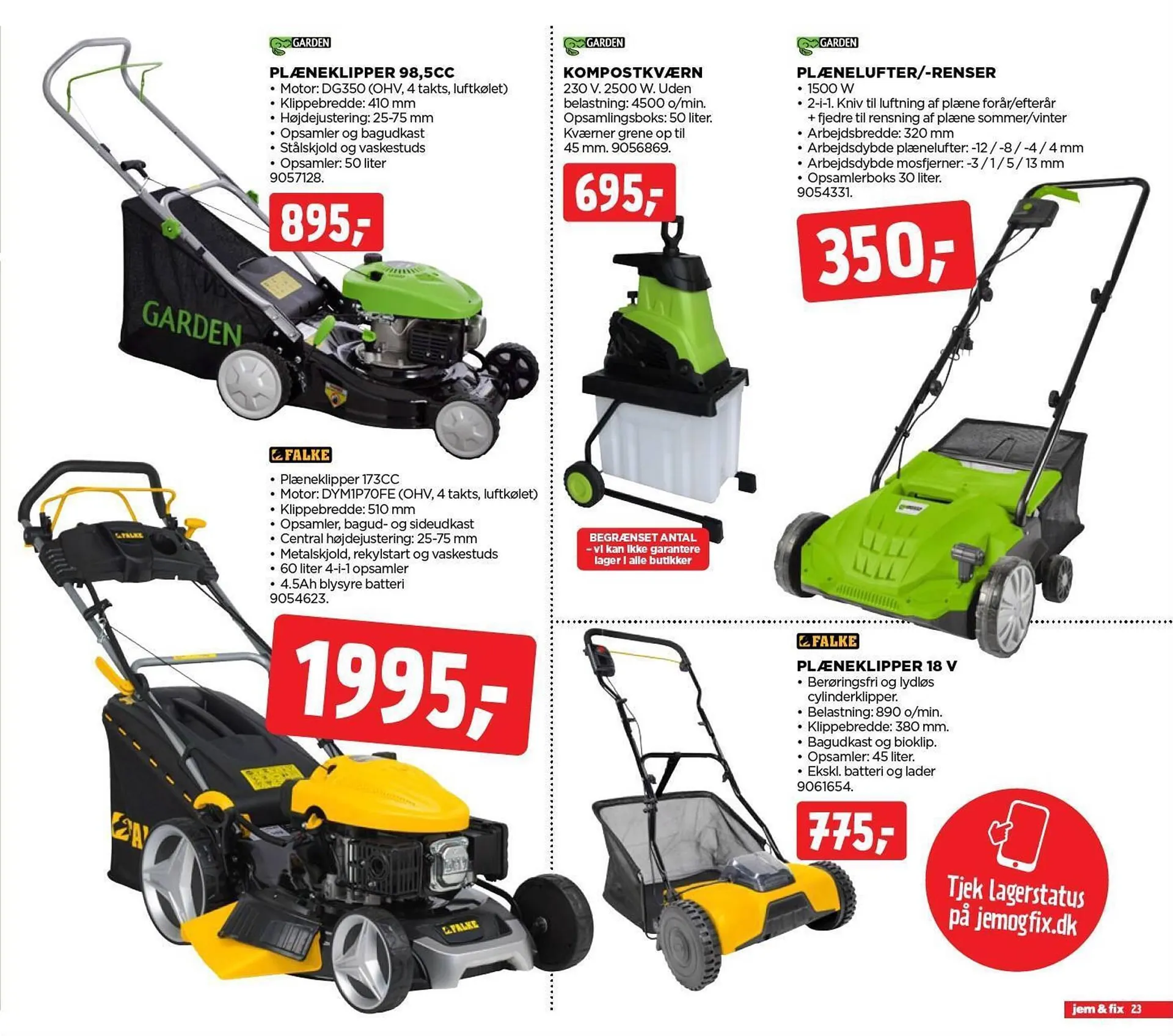 jem & fix tilbudsavis Gyldig indtil 17. september - 23. september 2023 - tilbudsavis side 23
