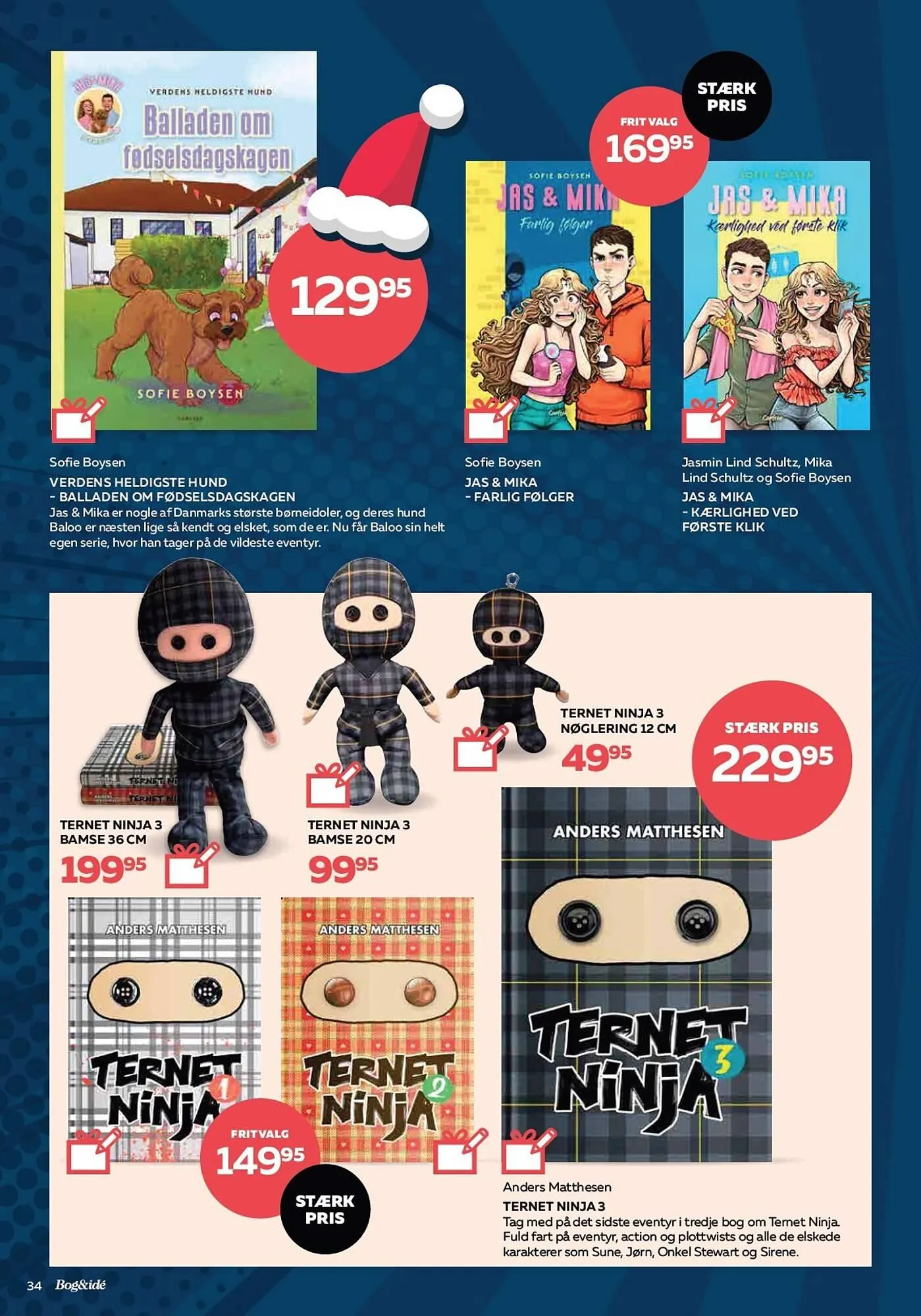 Bog & idé tilbudsavis Gyldig indtil 21. oktober - 23. december 2024 - tilbudsavis side 34