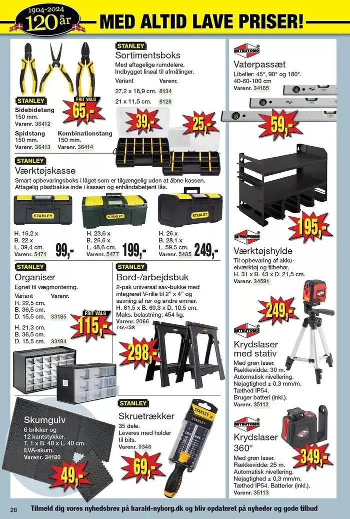 Harald Nyborg Tilbudsavis. 1 Gyldig indtil 25. september - 9. oktober 2024 - tilbudsavis side 22