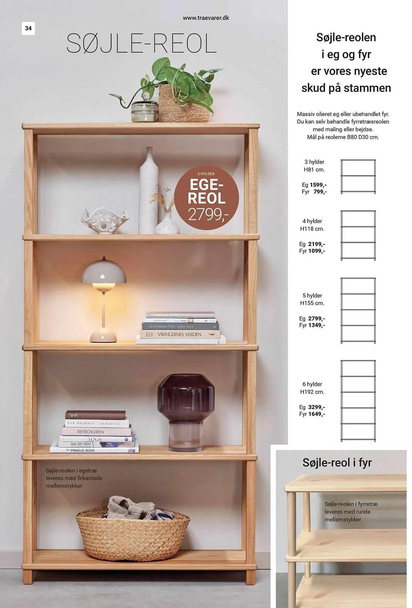 Trævarefabrikernes Udsalg tilbudsavis Gyldig indtil 18. januar - 31. december 2024 - tilbudsavis side 34