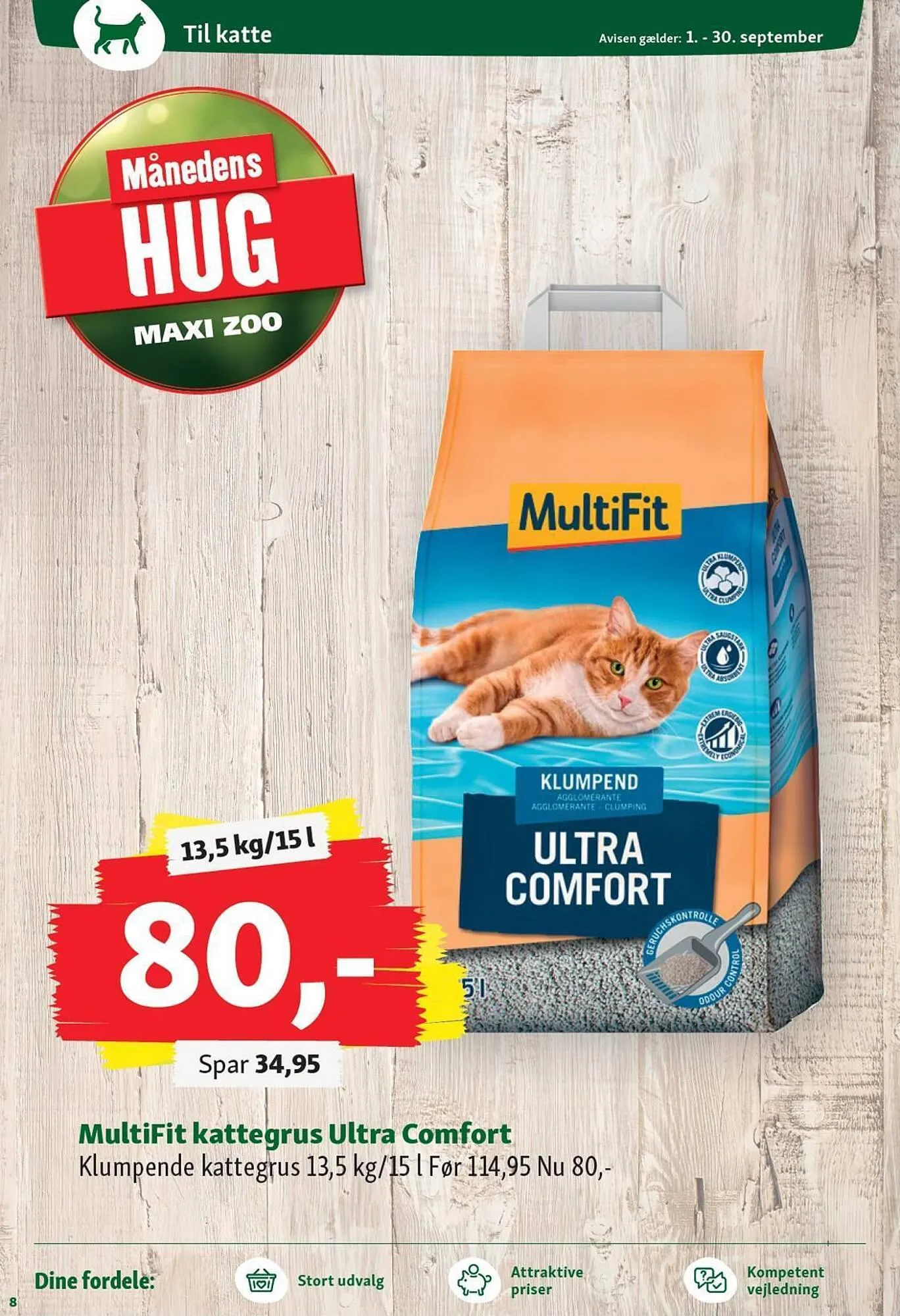 Maxi Zoo tilbudsavis Gyldig indtil 1. september - 30. september 2023 - tilbudsavis side 8