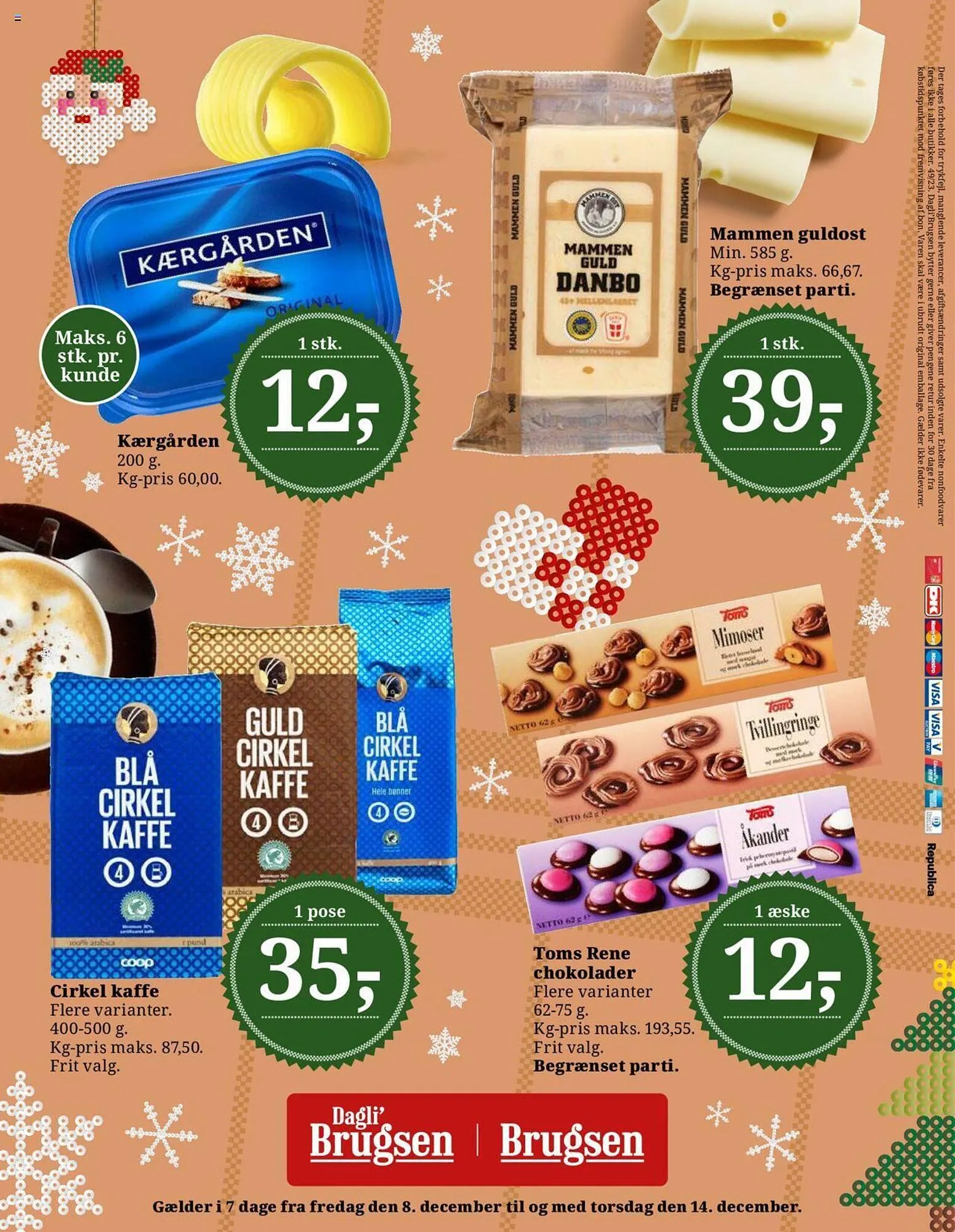 Dagli'Brugsen tilbudsavis Gyldig indtil 8. december - 14. december 2023 - tilbudsavis side 14