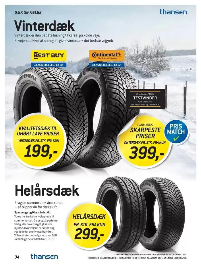 Aktuell kundeavis Thansen Gyldig indtil 1. januar - 28. januar 2025 - tilbudsavis side 34