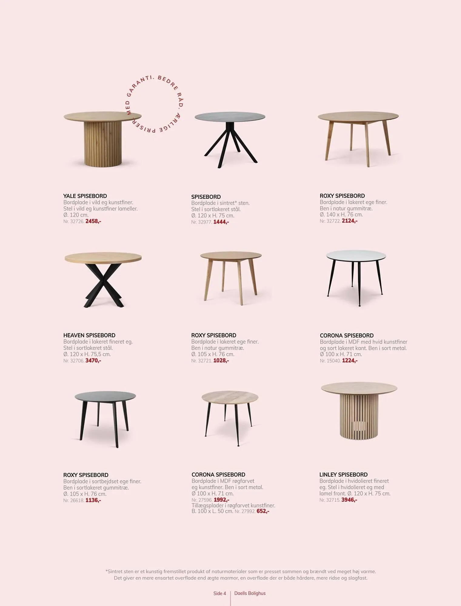 Daells Bolighus tilbudsavis Gyldig indtil 9. december - 26. maj 2025 - tilbudsavis side 4