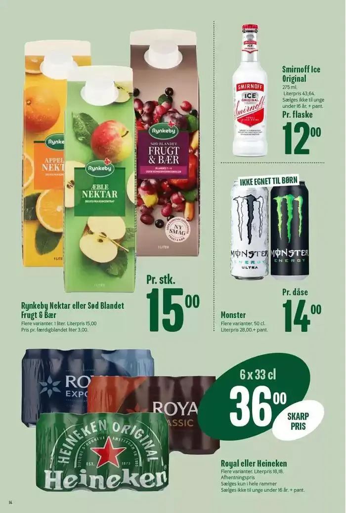 Min Købmand Tilbudsavis Gyldig indtil 31. januar - 14. februar 2025 - tilbudsavis side 14