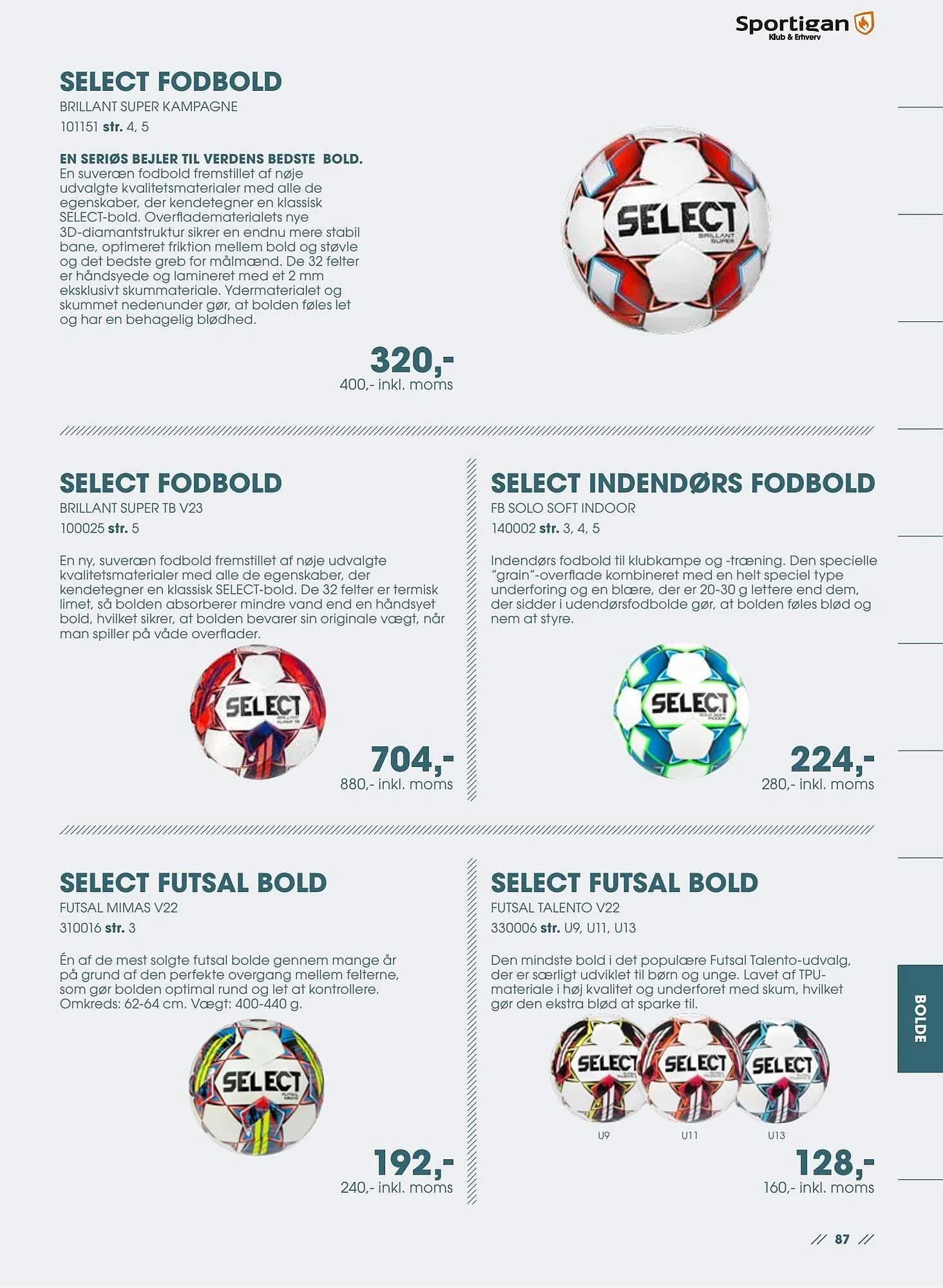 Sportigan tilbudsavis Gyldig indtil 21. februar - 31. december 2023 - tilbudsavis side 87