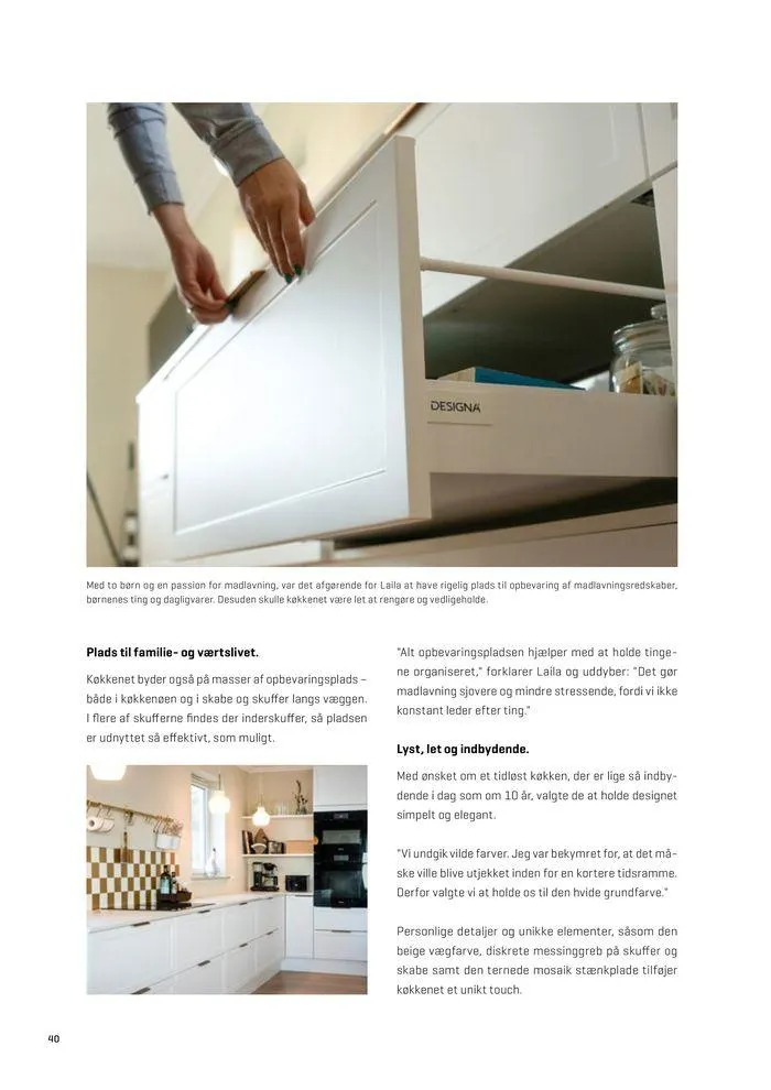 Køkken & bad Gyldig indtil 16. januar - 16. juni 2024 - tilbudsavis side 40