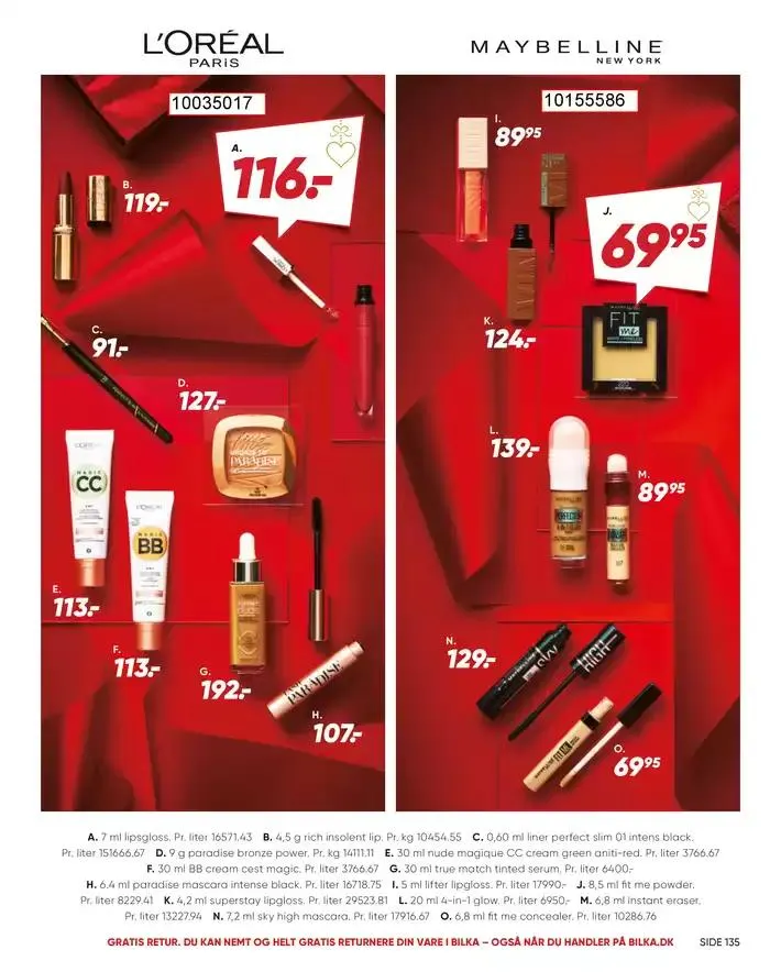 Aktuelle kup og tilbud Gyldig indtil 20. november - 4. december 2024 - tilbudsavis side 135