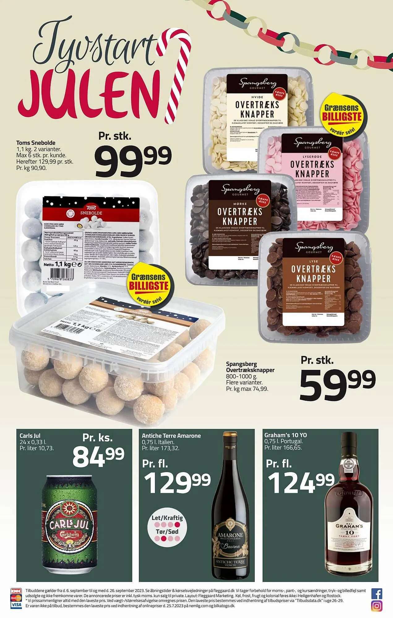 Fleggaard tilbudsavis Gyldig indtil 6. september - 26. september 2023 - tilbudsavis side 1