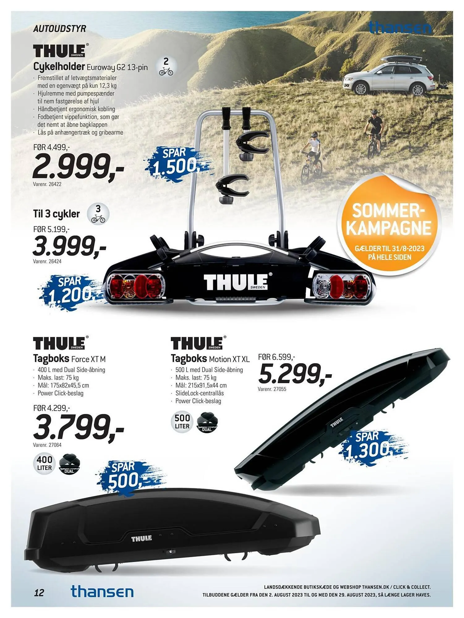 Thansen tilbudsavis Gyldig indtil 1. august - 29. august 2023 - tilbudsavis side 12