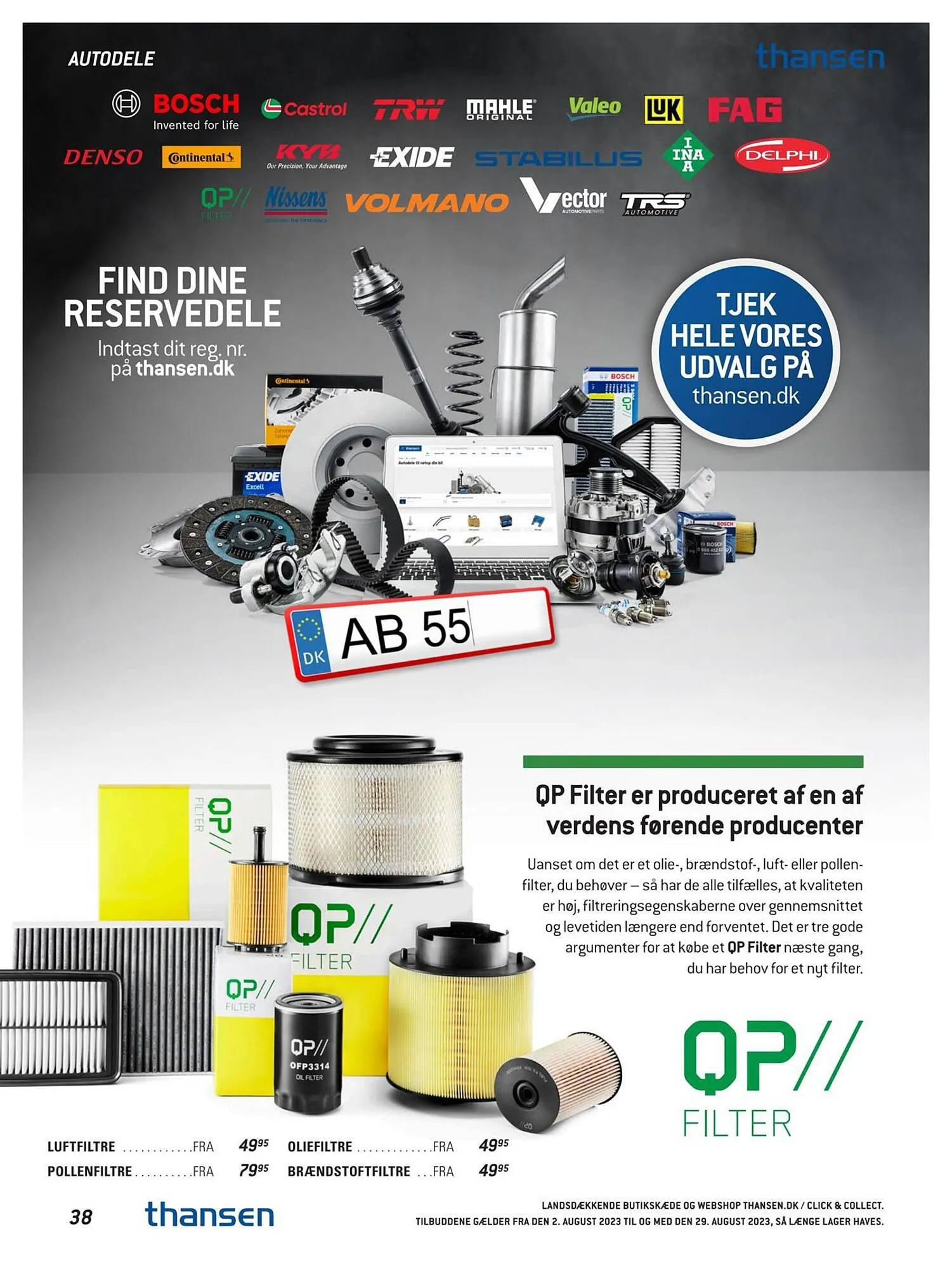 Thansen tilbudsavis Gyldig indtil 1. august - 29. august 2023 - tilbudsavis side 38