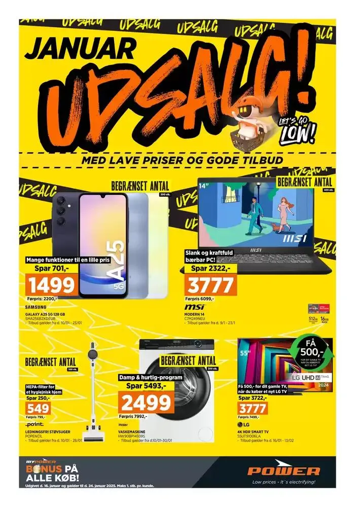 Angebote Power Gyldig indtil 23. januar - 6. februar 2025 - tilbudsavis side 1